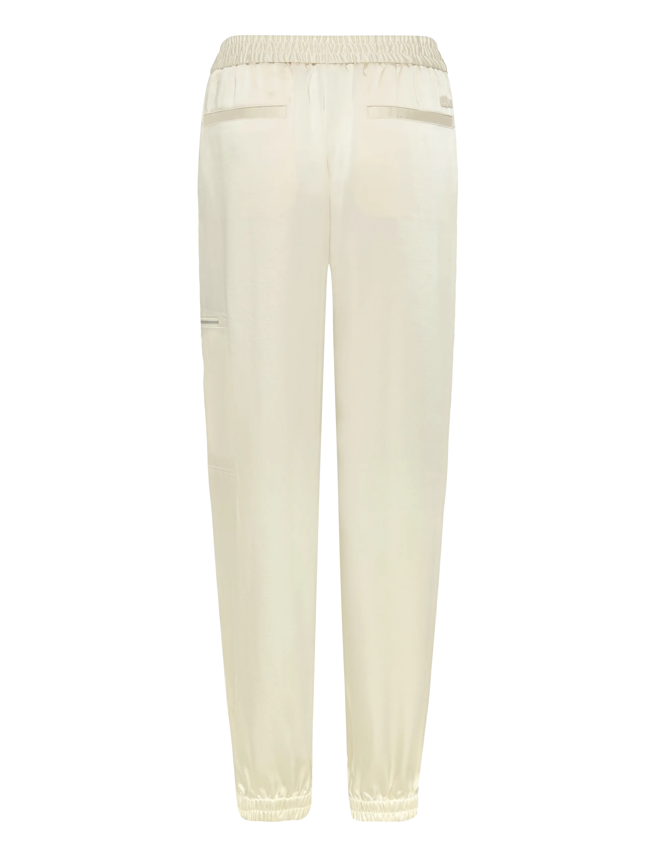 Lacoste - Fluid Zipped Pocket Pants - alltags-style - white - 2