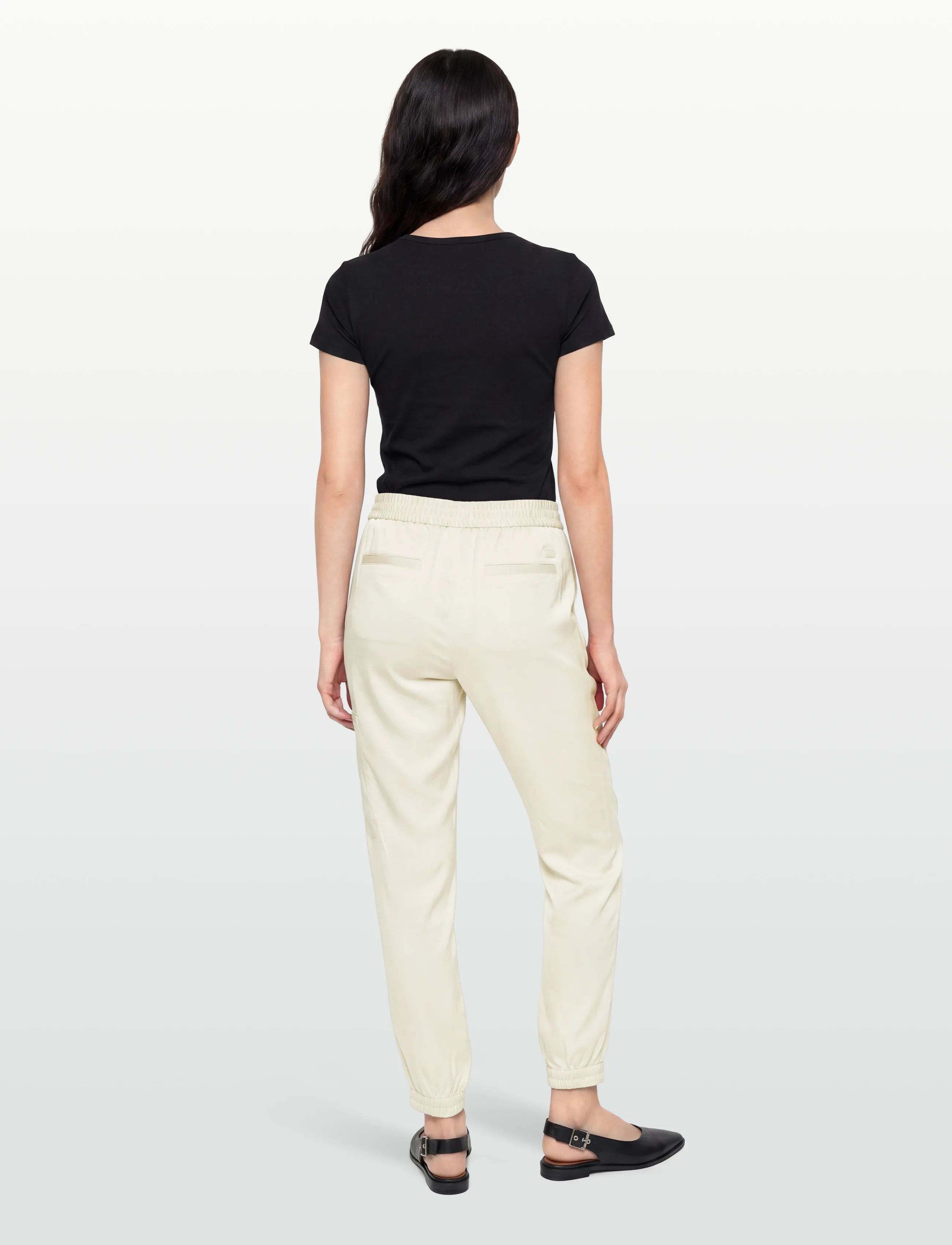 Fluid Zipped Pocket Pants 3