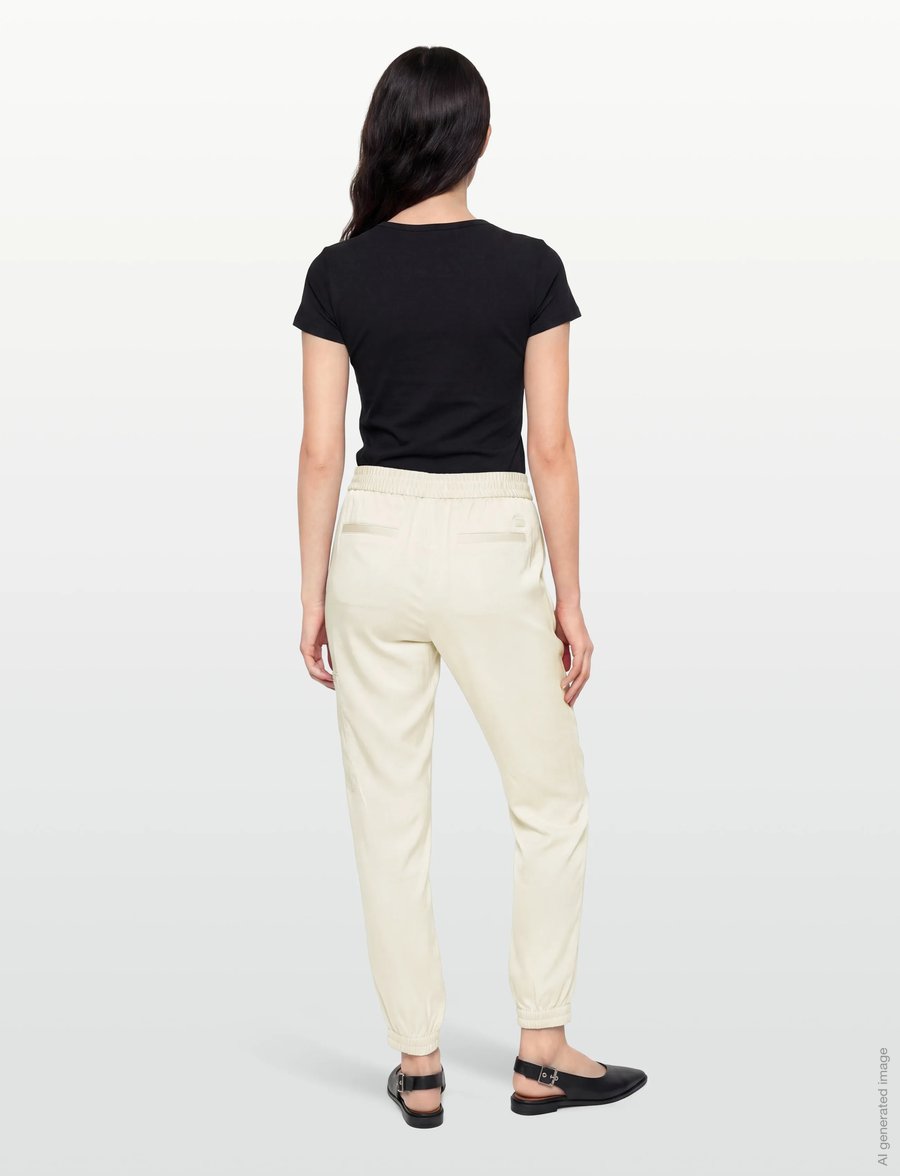 Lacoste - Fluid Zipped Pocket Pants - alltags-style - white - 4