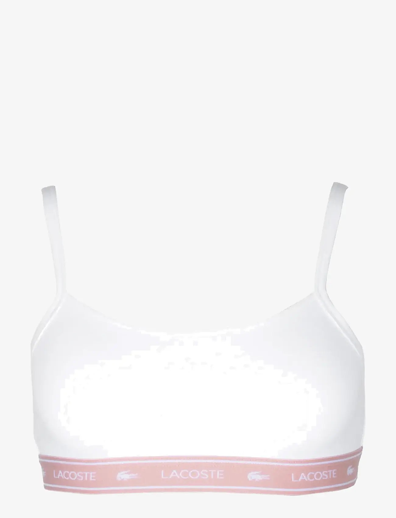 Lacoste - IF8181 Sports Bra - bralette-rintaliivit - white - 0