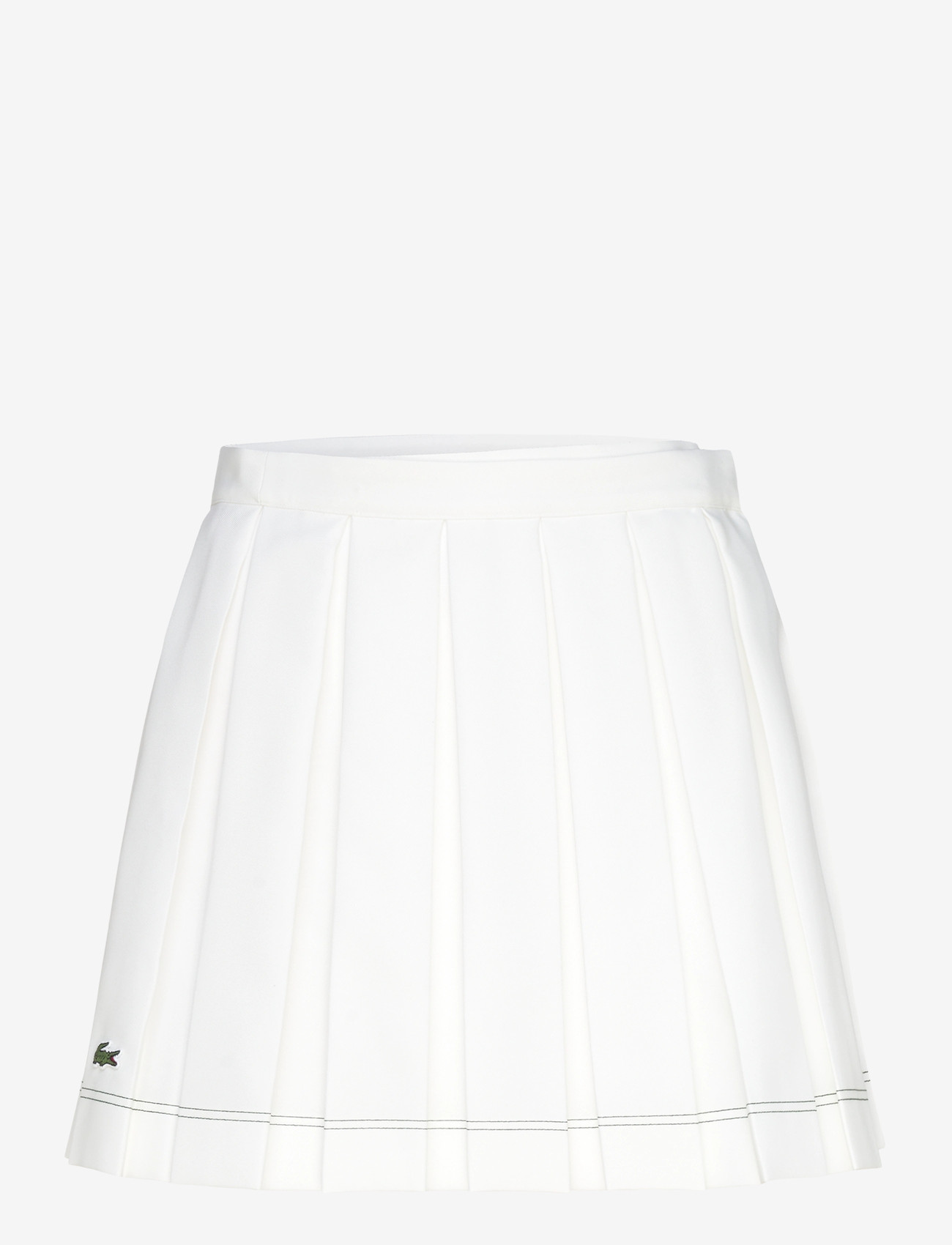 Lacoste - Roland-Garros Club Woman Skirt - faltenröcke - white - 0