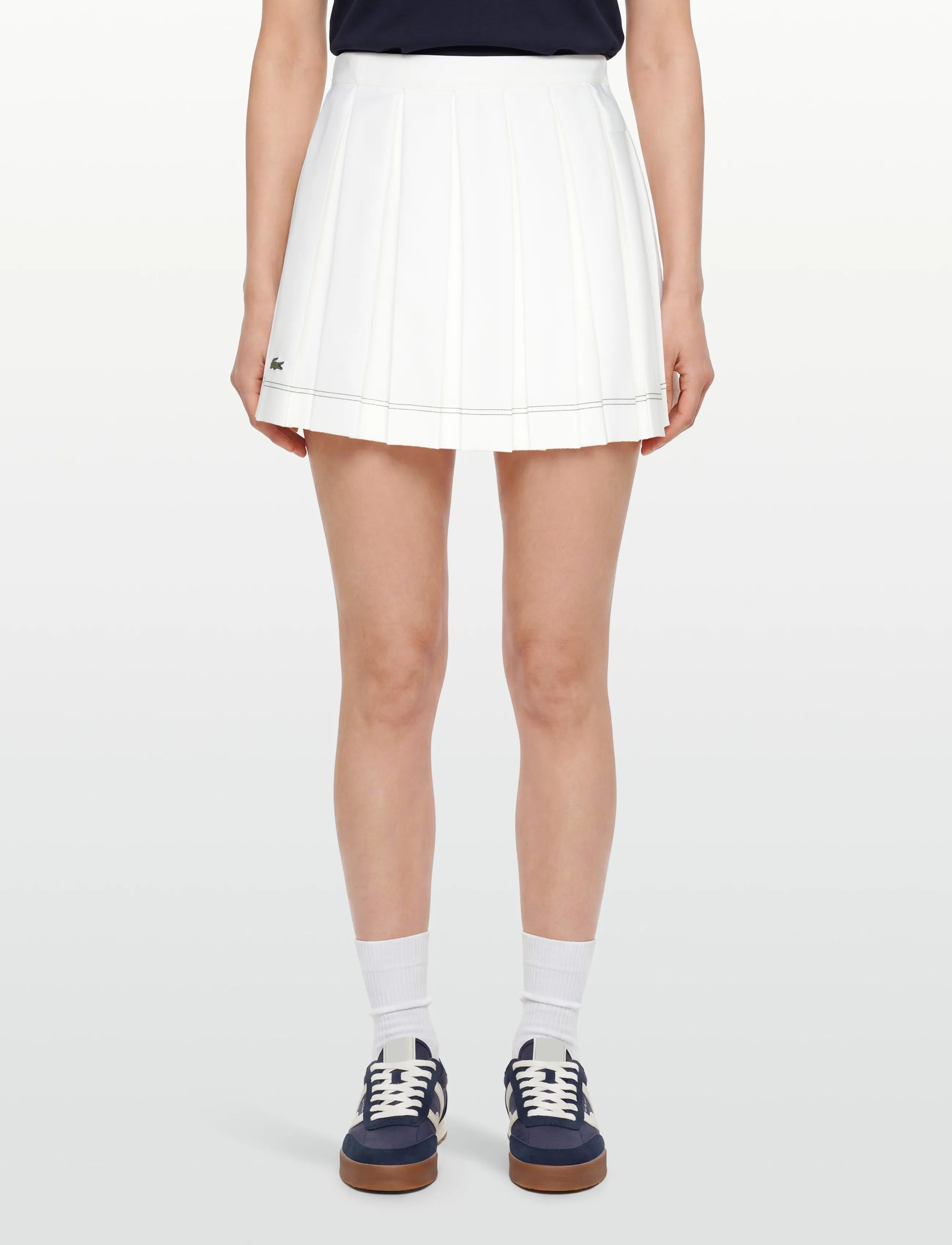 Lacoste - SKIRTS - faltenröcke - white - 3
