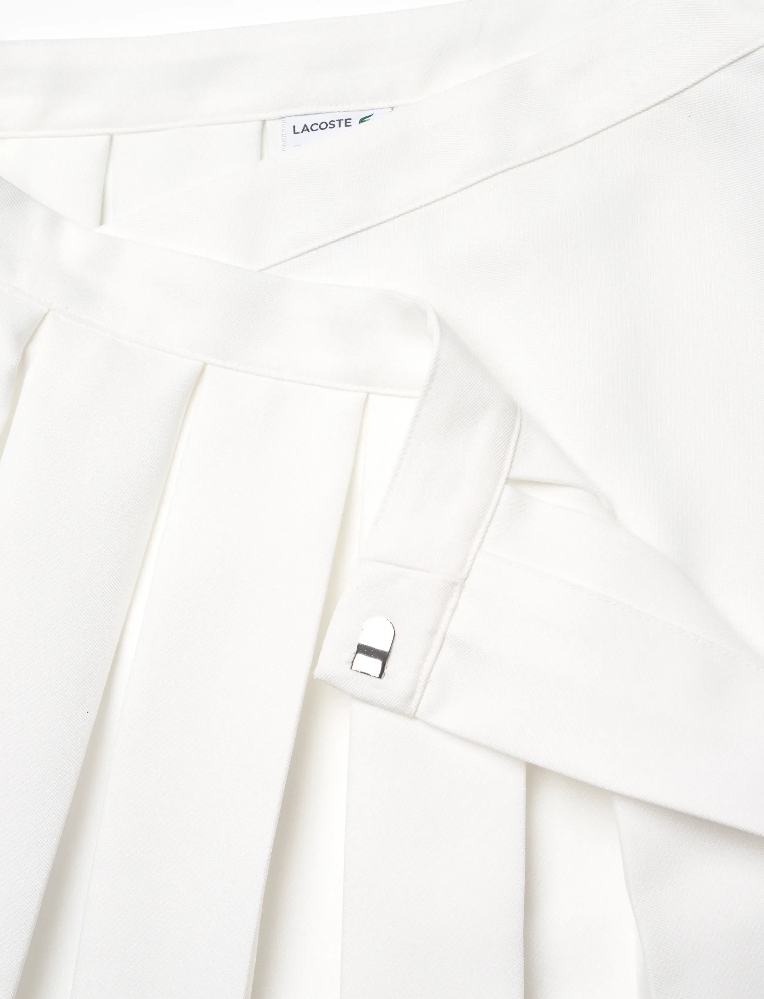 Lacoste - SKIRTS - faltenröcke - white - 2