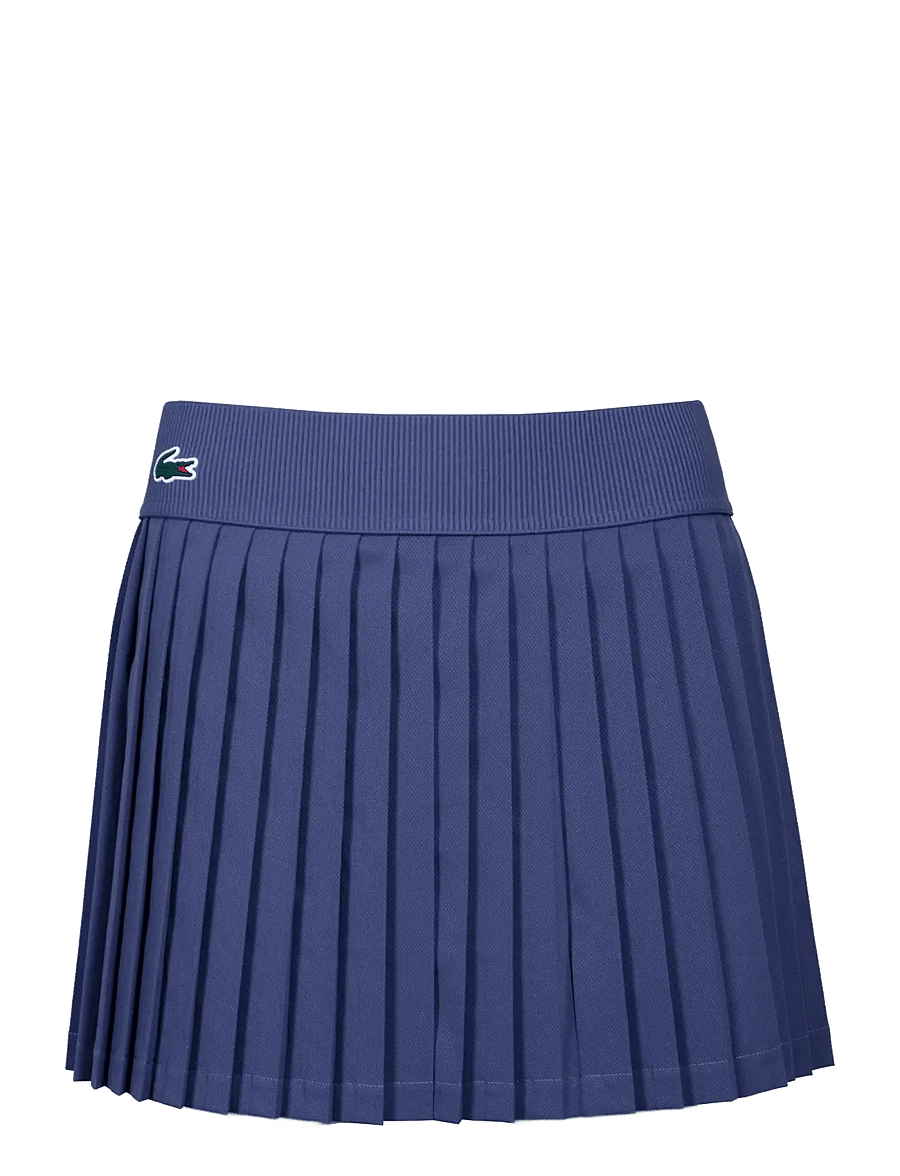 Lacoste - Ultra Dry Tennis Skirt - kjoler & nederdele - blue - 0