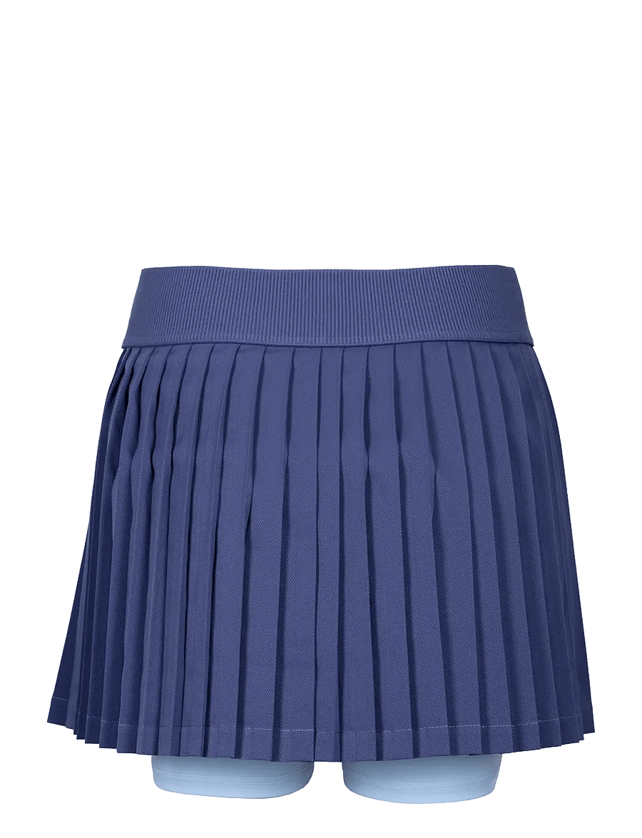 Lacoste - Ultra Dry Tennis Skirt - kjoler & nederdele - blue - 1