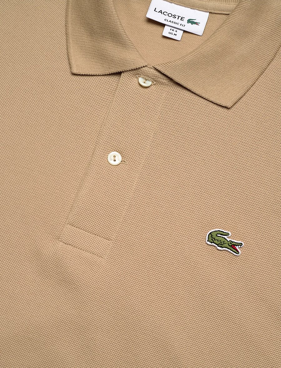 Lacoste - Classic Fit L1212 Original Polo Shirt - polos à manches courtes - beige - 2