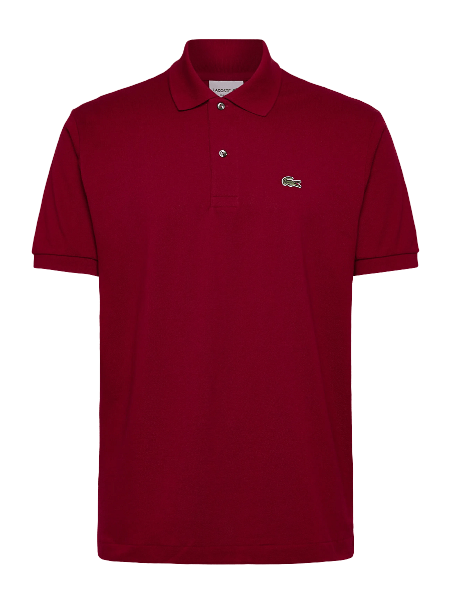Lacoste - Classic Fit L1212 Original Polo Shirt - kortærmede poloer - bordeaux - 0