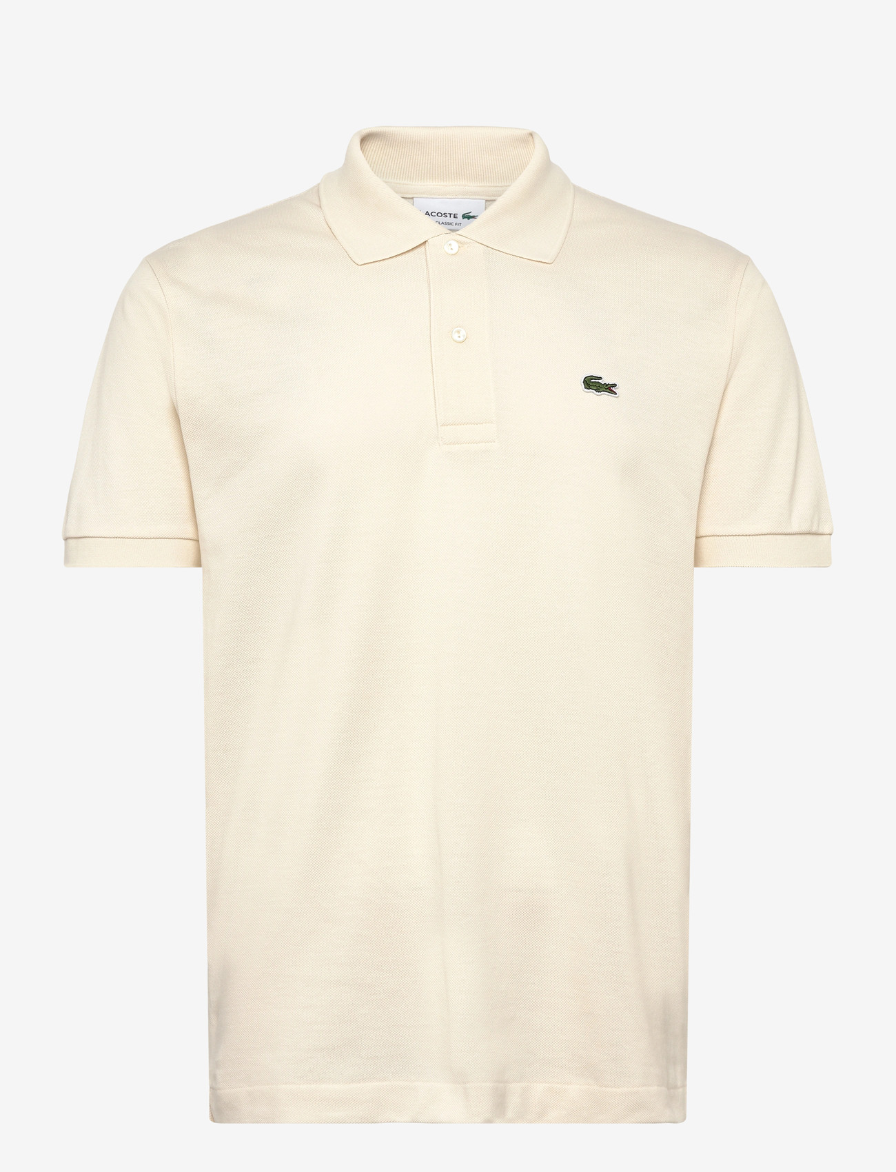 Lacoste Classic Fit L1212 Original Polo Shirt - Pikeepaidat - CREME / cream