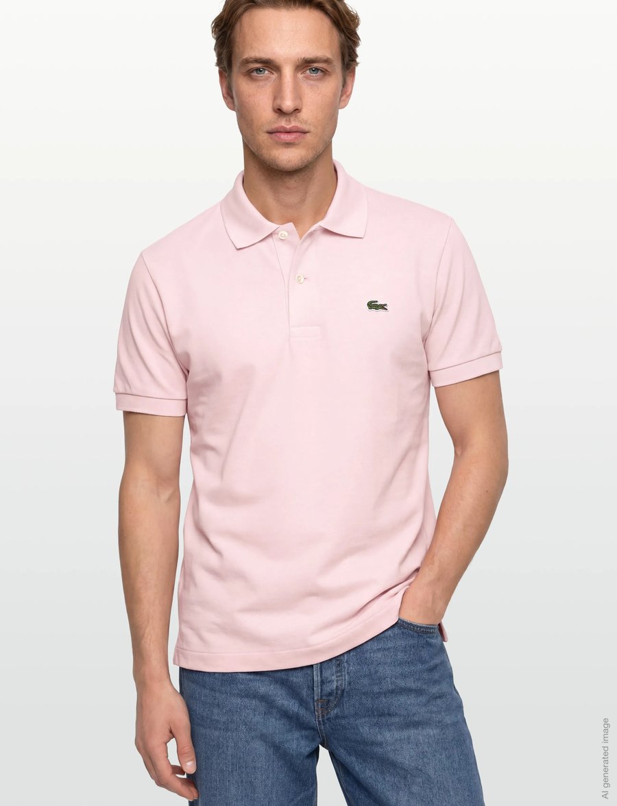 Lacoste - Classic Fit L1212 Original Polo Shirt - kortærmede poloer - flamingo - 3