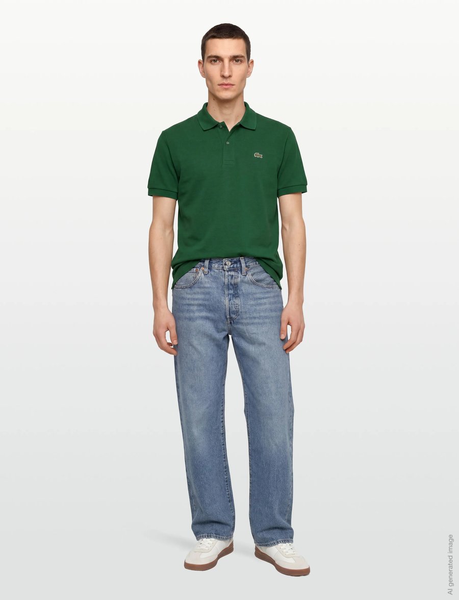 Lacoste - Classic Fit L1212 Original Polo Shirt - kortærmede poloer - green - 0