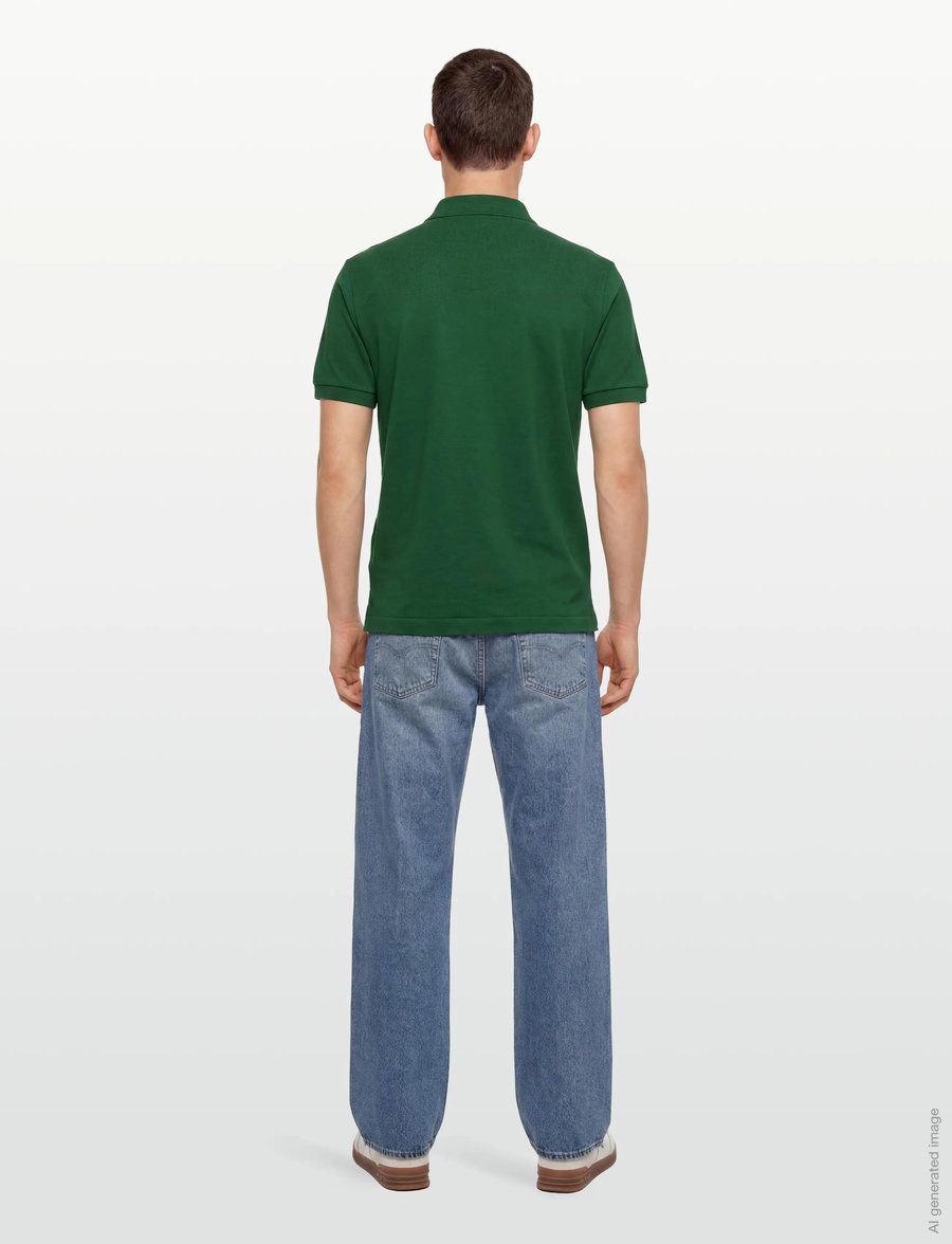Lacoste - Classic Fit L1212 Original Polo Shirt - kortærmede poloer - green - 4