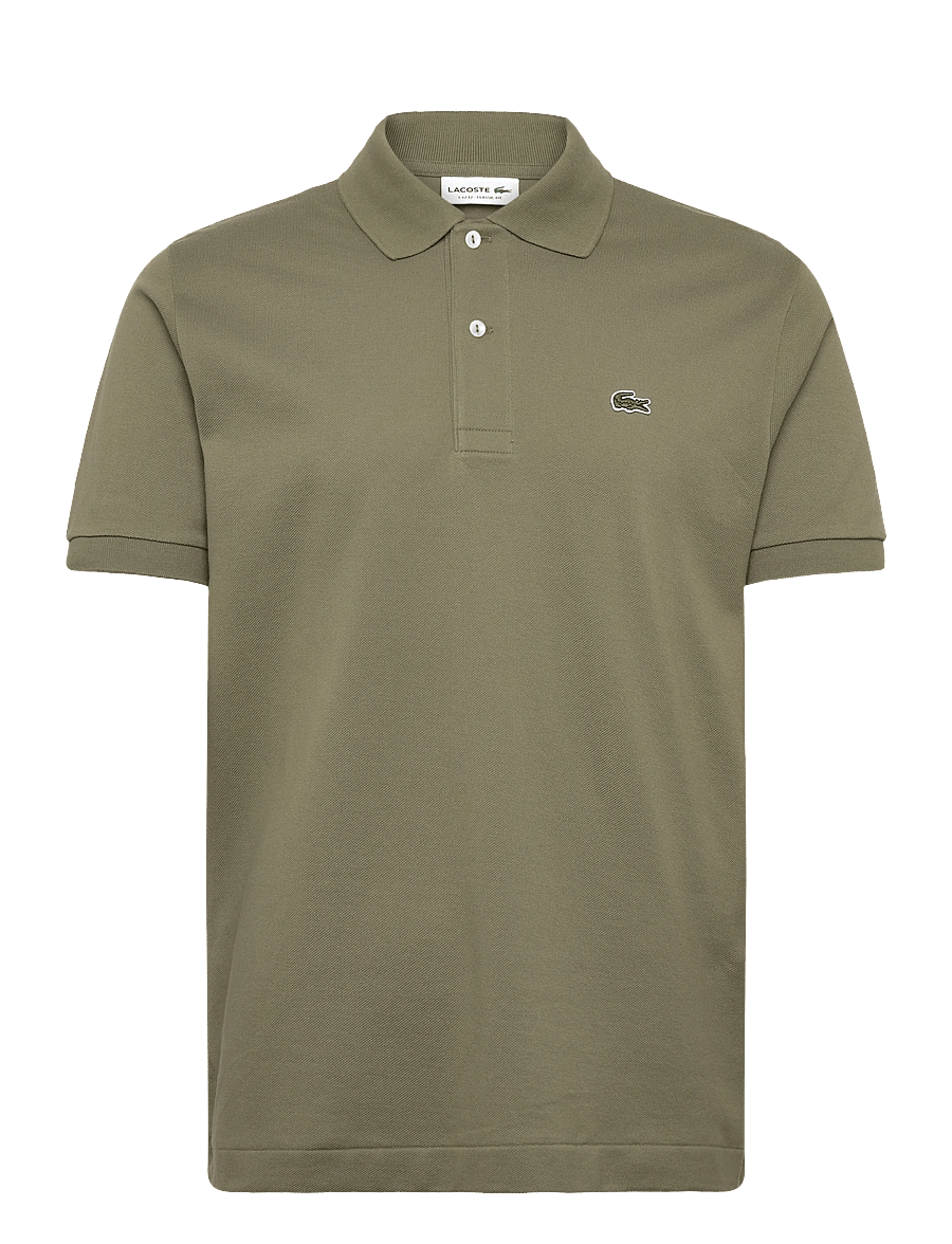 Lacoste - Classic Fit L1212 Original Polo Shirt - kortærmede poloer - khaki - 0