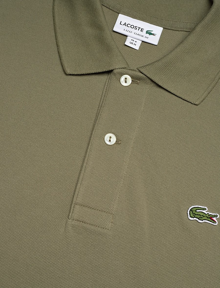 Lacoste - Classic Fit L1212 Original Polo Shirt - kortærmede poloer - khaki - 2