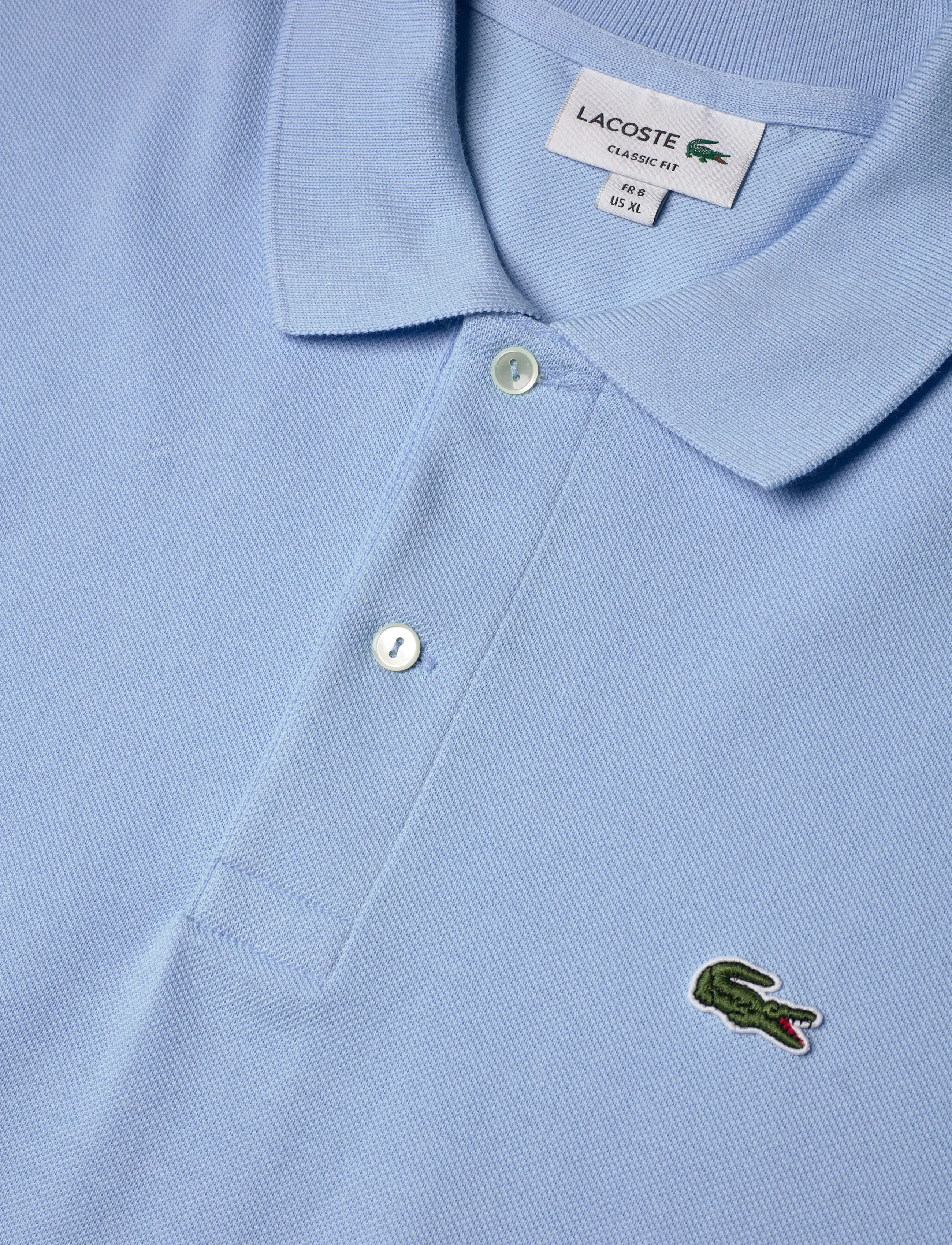 Lacoste - Classic Fit L1212 Original Polo Shirt - polos à manches courtes - pastel blue - 2