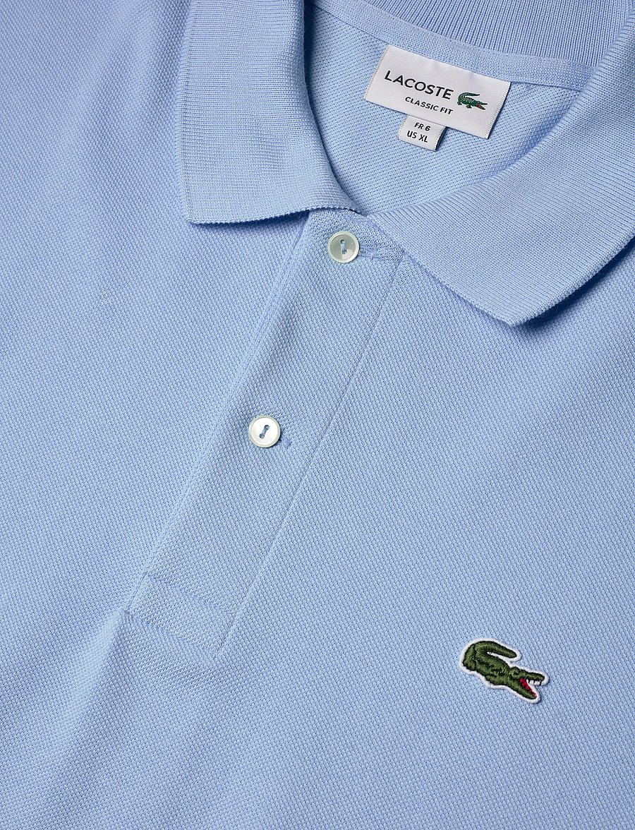 Lacoste - Classic Fit L1212 Original Polo Shirt - polos à manches courtes - pastel blue - 2