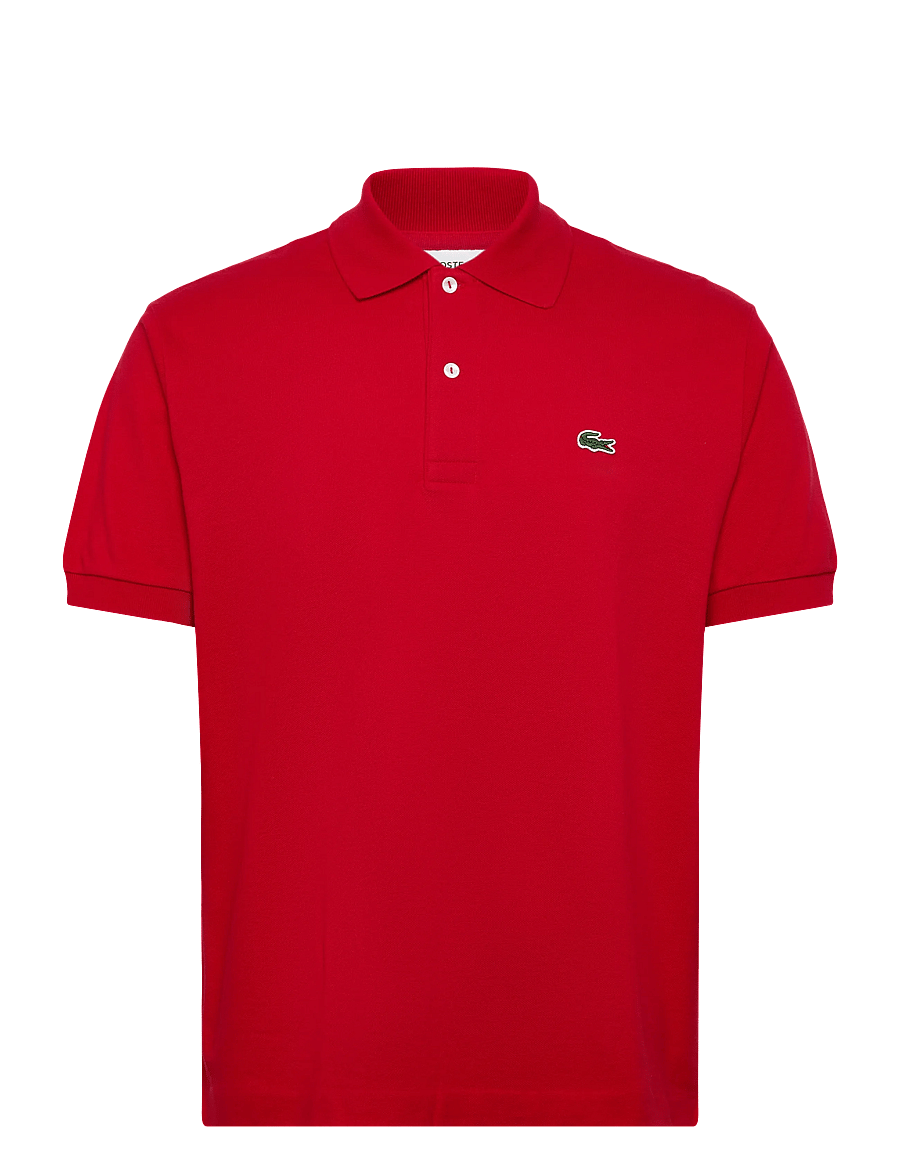 Lacoste - Classic Fit L1212 Original Polo Shirt - kortærmede poloer - red - 1