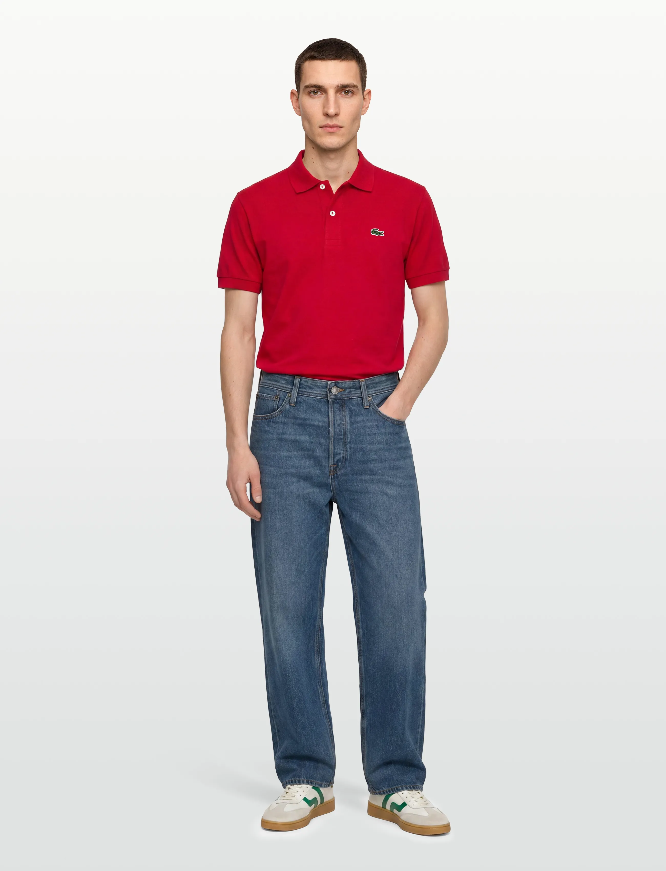 Lacoste Classic Fit L1212 Original Polo Shirt - Pólóbolir - RED / red