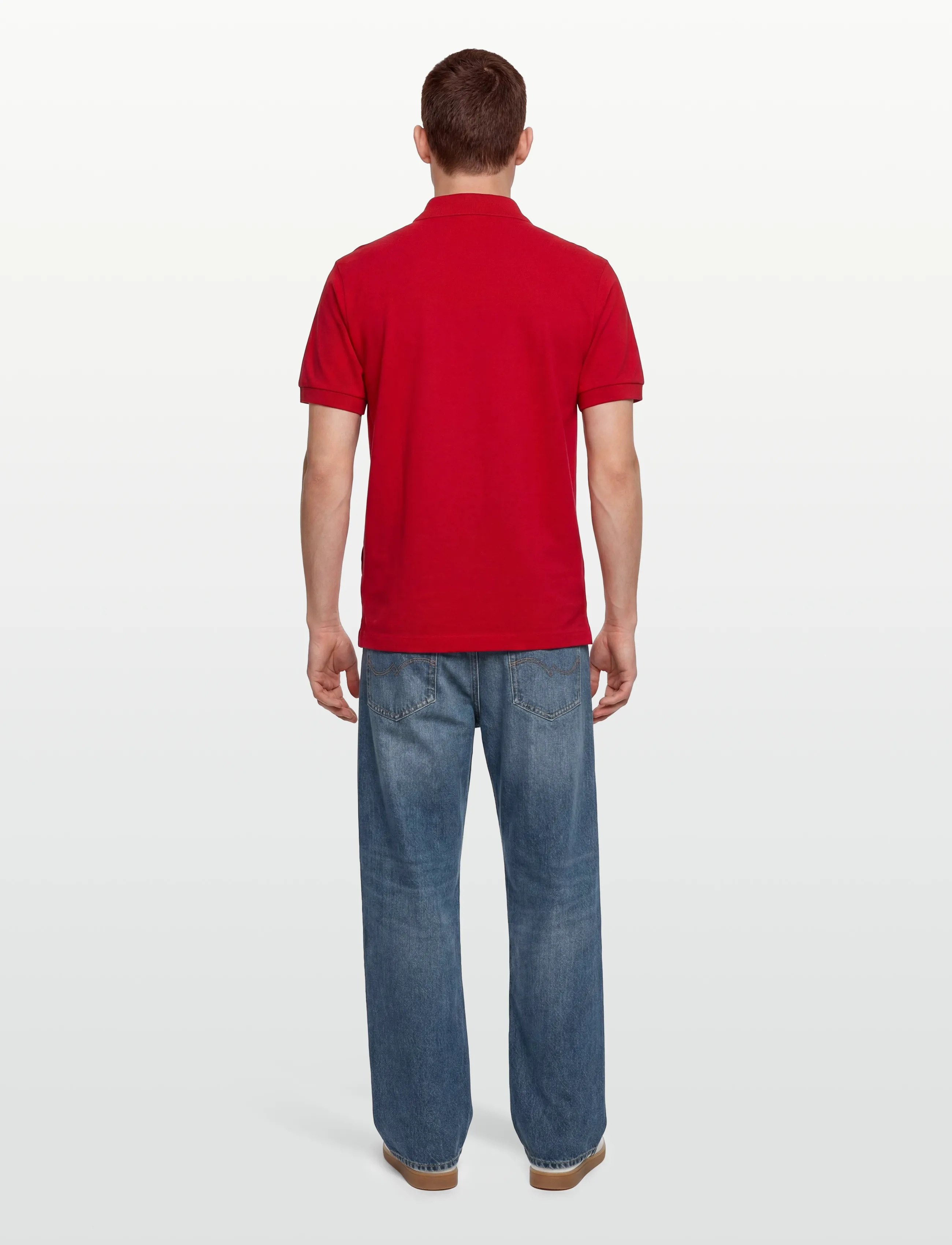 Lacoste - Classic Fit L1212 Original Polo Shirt - kortærmede poloer - red - 4