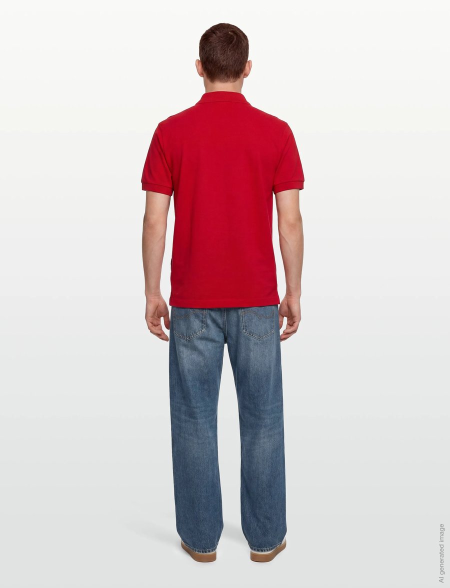 Lacoste - Classic Fit L1212 Original Polo Shirt - kurzärmelig - red - 4