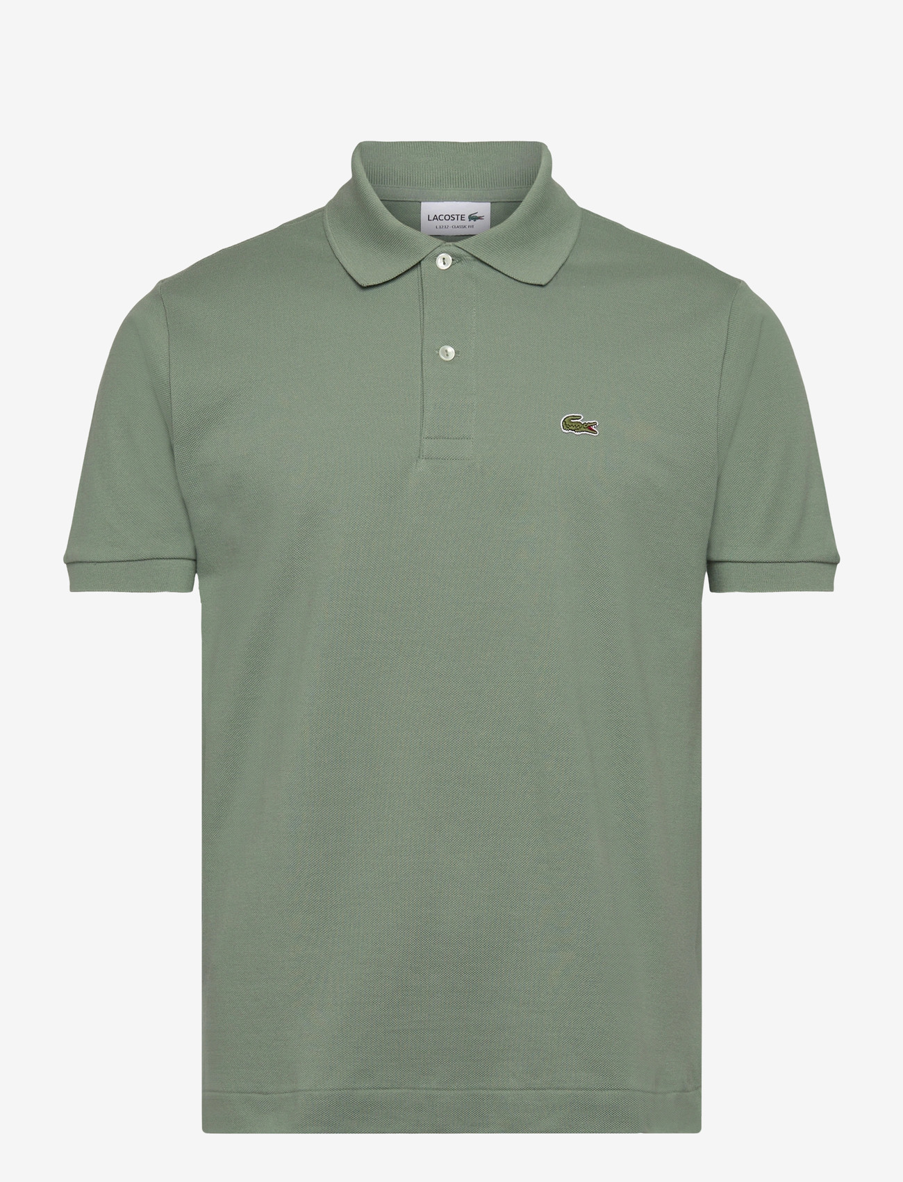 Lacoste Classic Fit L1212 Original Polo Shirt - Pikeepaidat - THYME / green