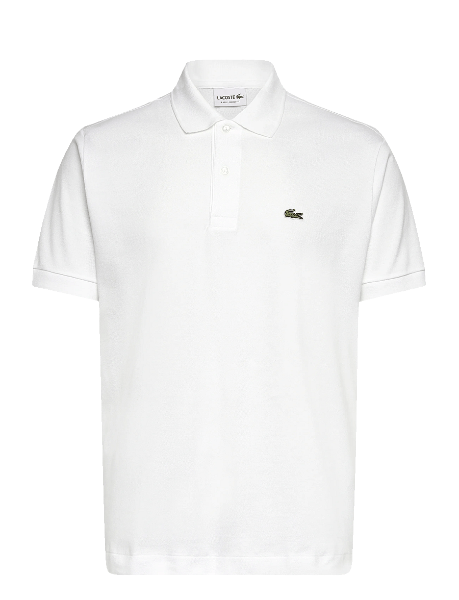 Lacoste - Classic Fit L1212 Original Polo Shirt - kortærmede poloer - white - 1