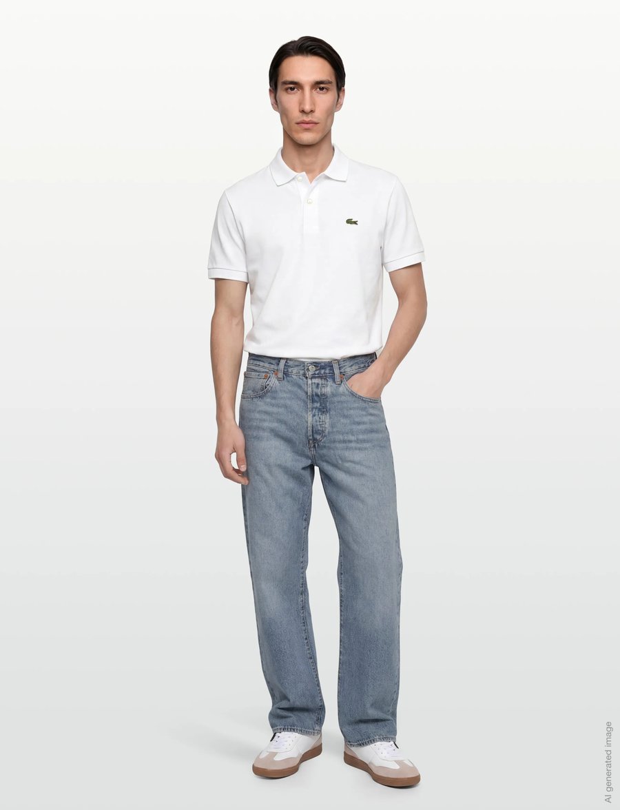 Lacoste - Classic Fit L1212 Original Polo Shirt - kortærmede poloer - white - 0