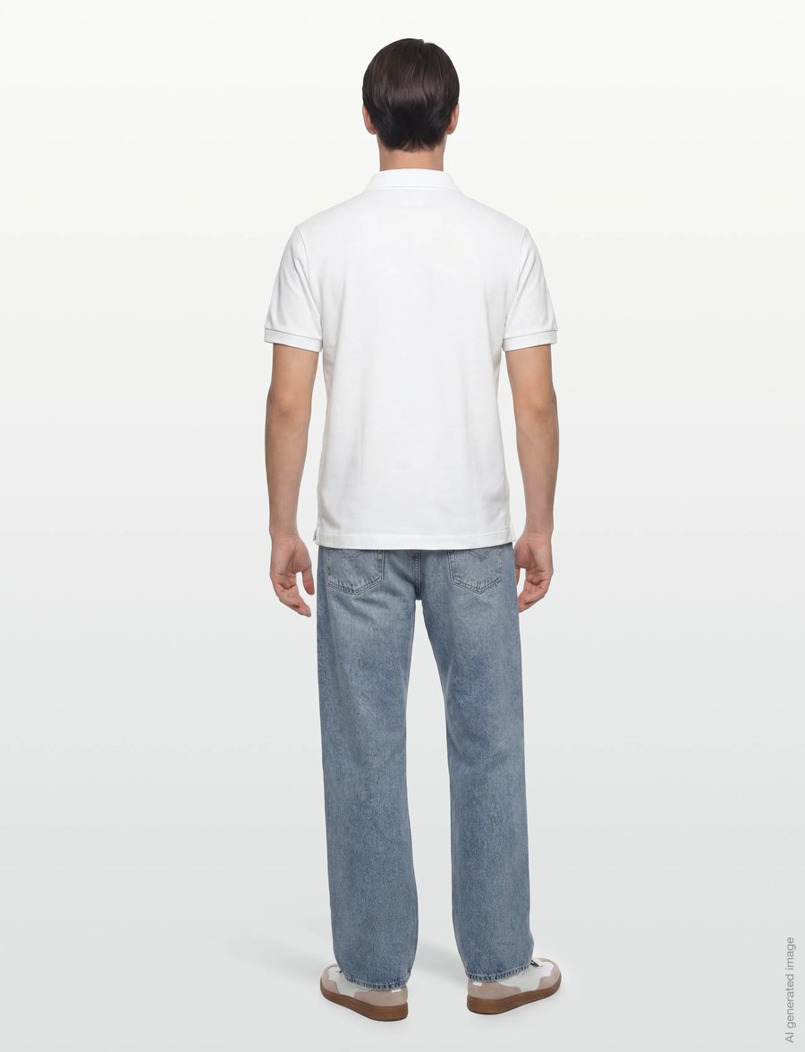 Lacoste - Classic Fit L1212 Original Polo Shirt - kortærmede poloer - white - 4