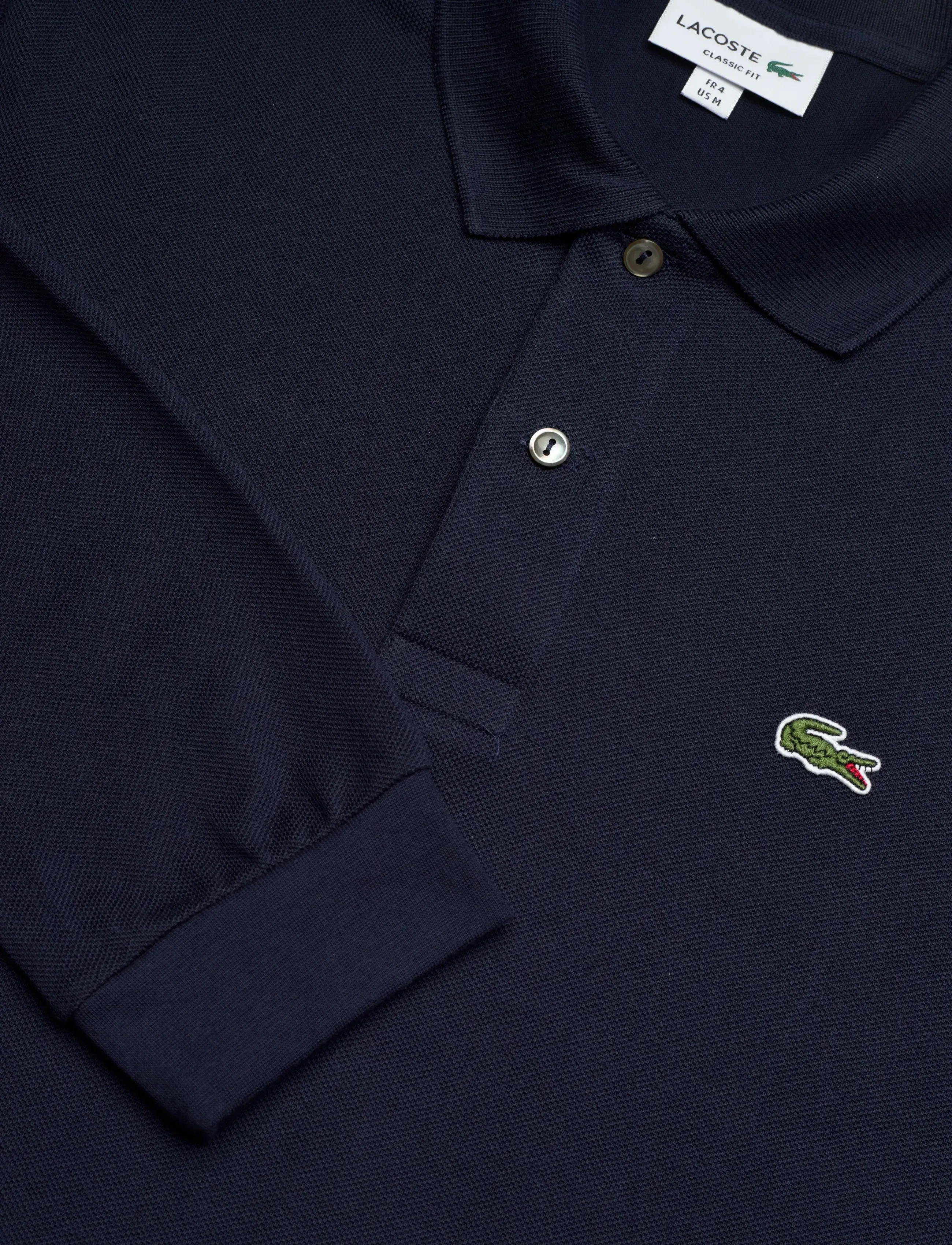 Lacoste - Classic Fit L1312 Longsleeve Polo Shirt - langärmelig - navy blue - 2