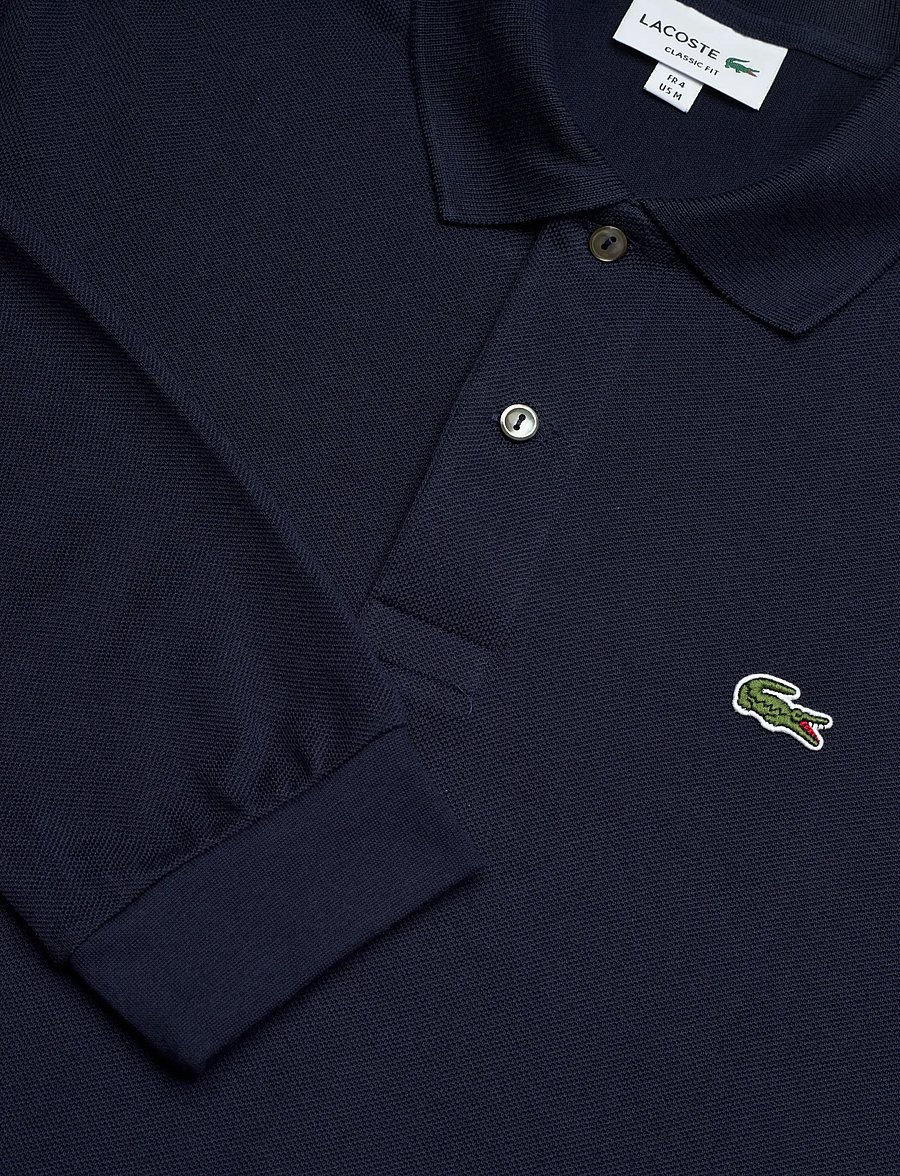 Lacoste - Classic Fit L1312 Longsleeve Polo Shirt - langärmelig - navy blue - 2