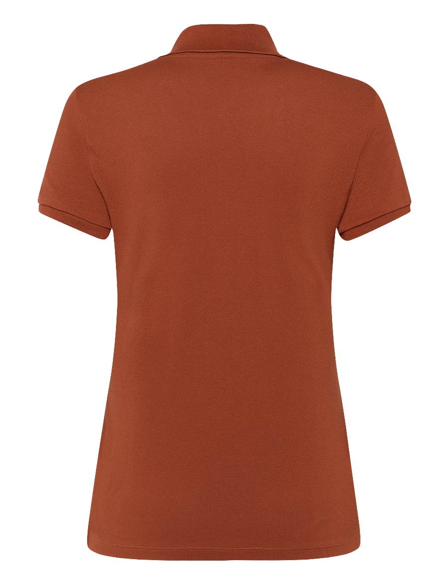 Lacoste - Stretch Cotton Piqué Polo - poloshirts - brown - 1