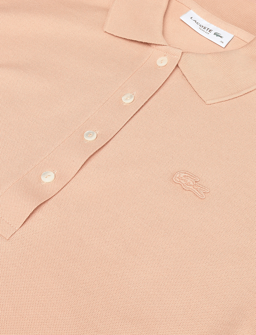 Lacoste - Stretch Cotton Piqué Polo - pink - 2