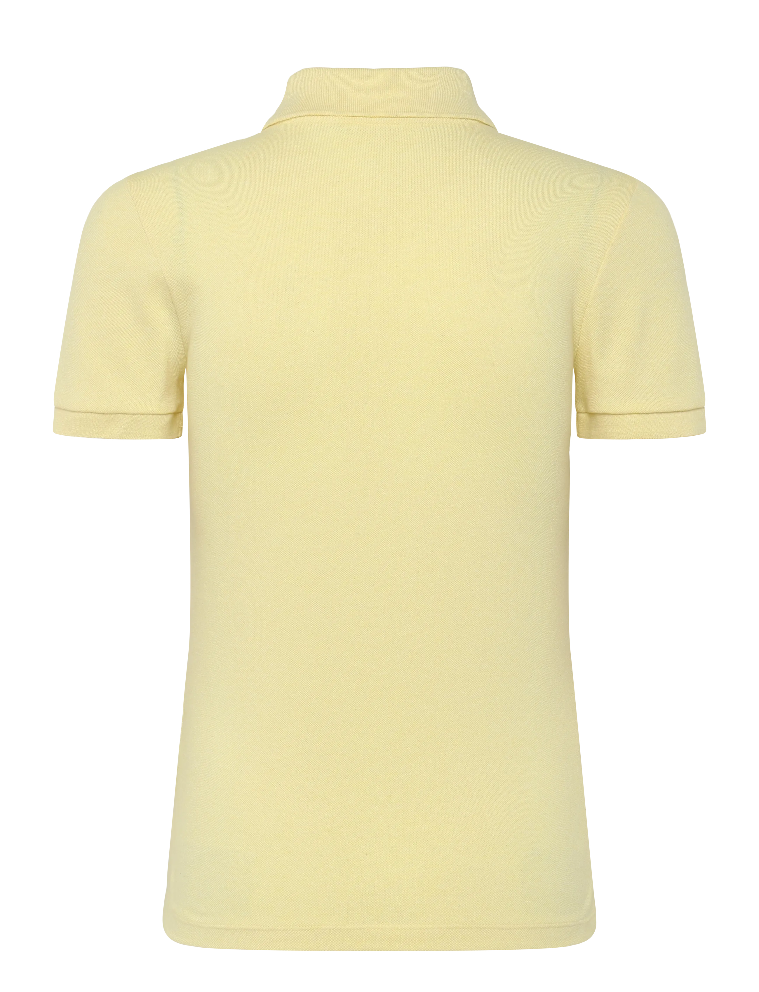 Lacoste - Stretch Cotton Piqué Polo - poloshirts - yellow - 1