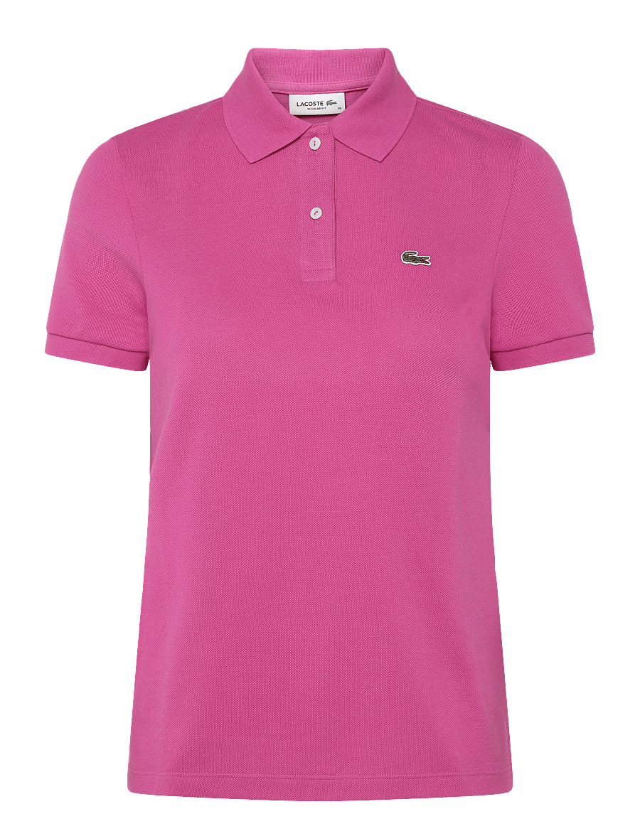 Lacoste - Regular Fit Supple Petit Piqué Polo - poloer - pink - 1