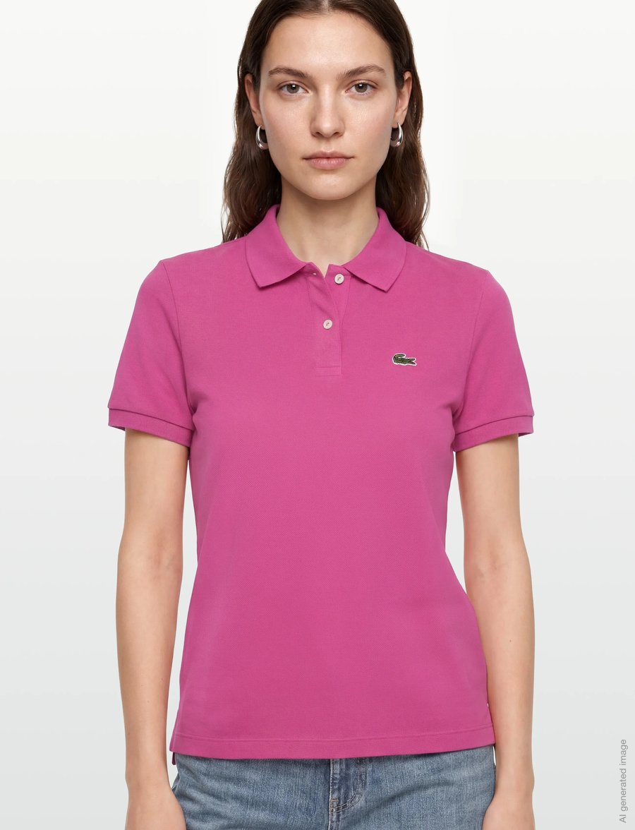Lacoste - Regular Fit Supple Petit Piqué Polo - poloer - pink - 3