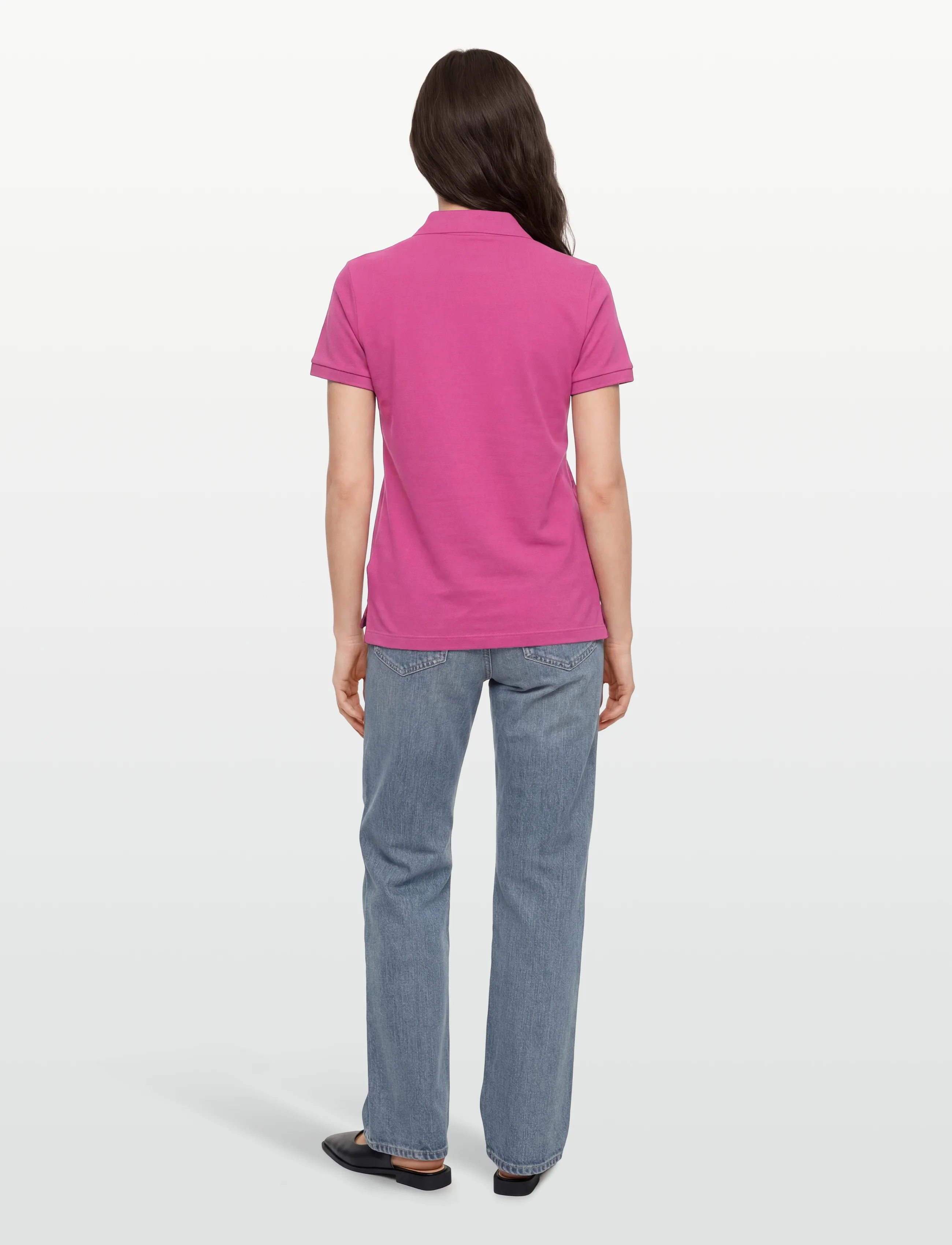 Lacoste - Regular Fit Supple Petit Piqué Polo - poloer - pink - 4