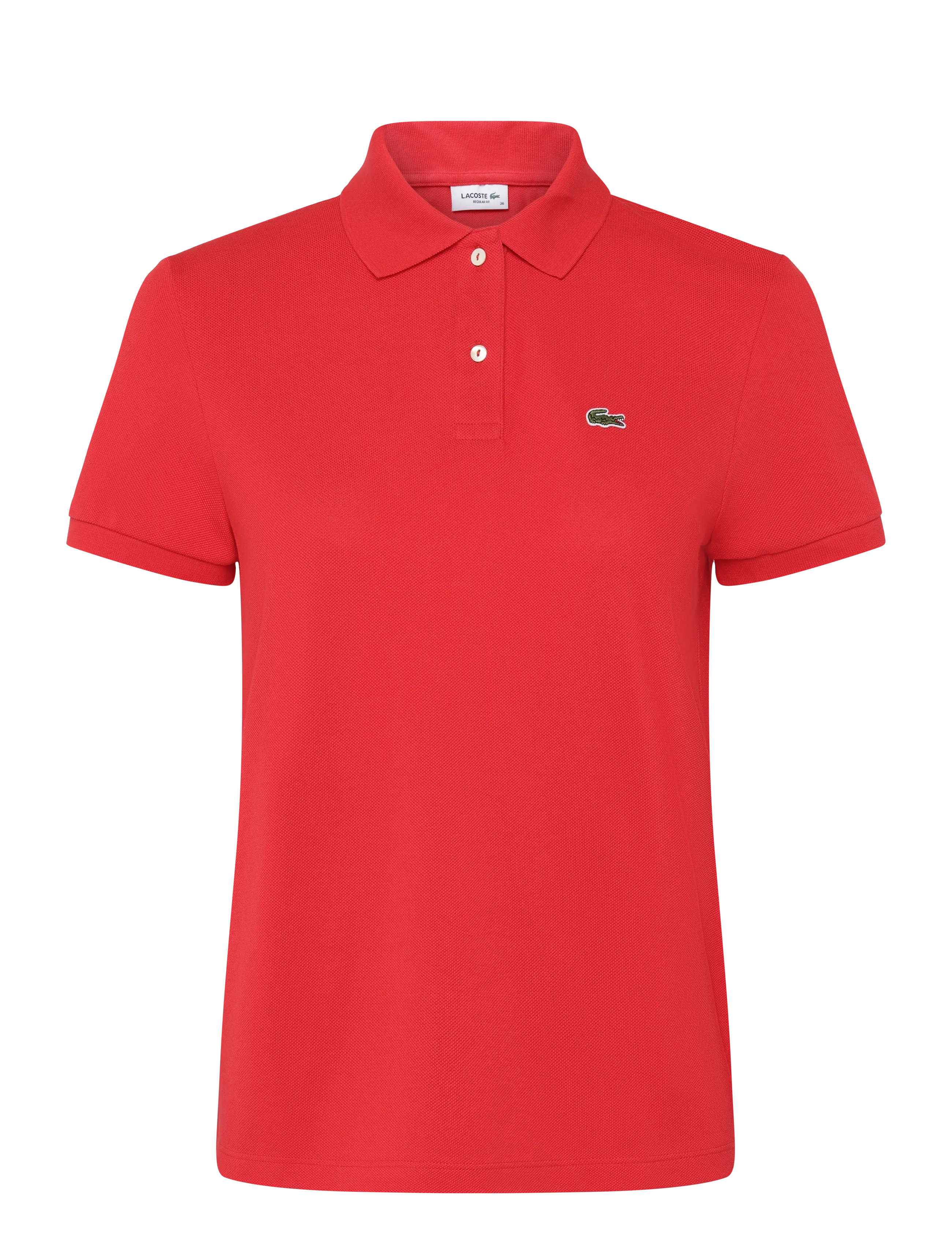 Lacoste Regular Fit Supple Petit Piqué Polo - Polo Shirts - RED / red