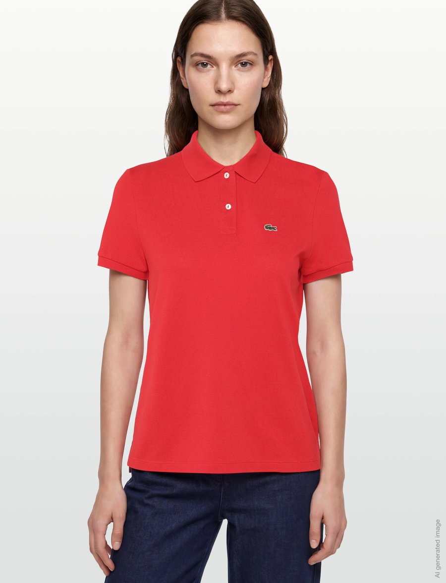 Lacoste - Regular Fit Supple Petit Piqué Polo - polosärgid - red - 3