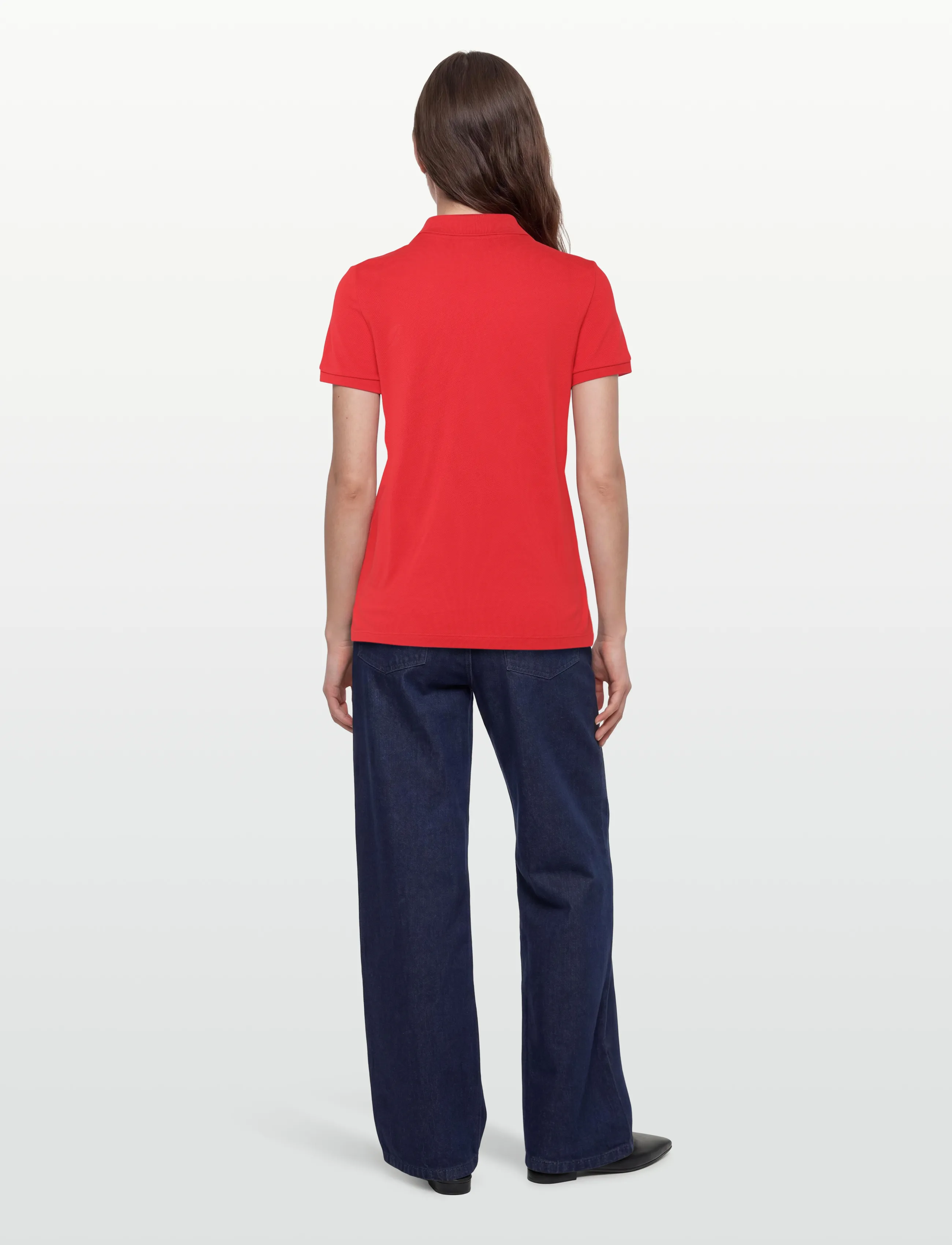 Lacoste - Regular Fit Supple Petit Piqué Polo - polosärgid - red - 4