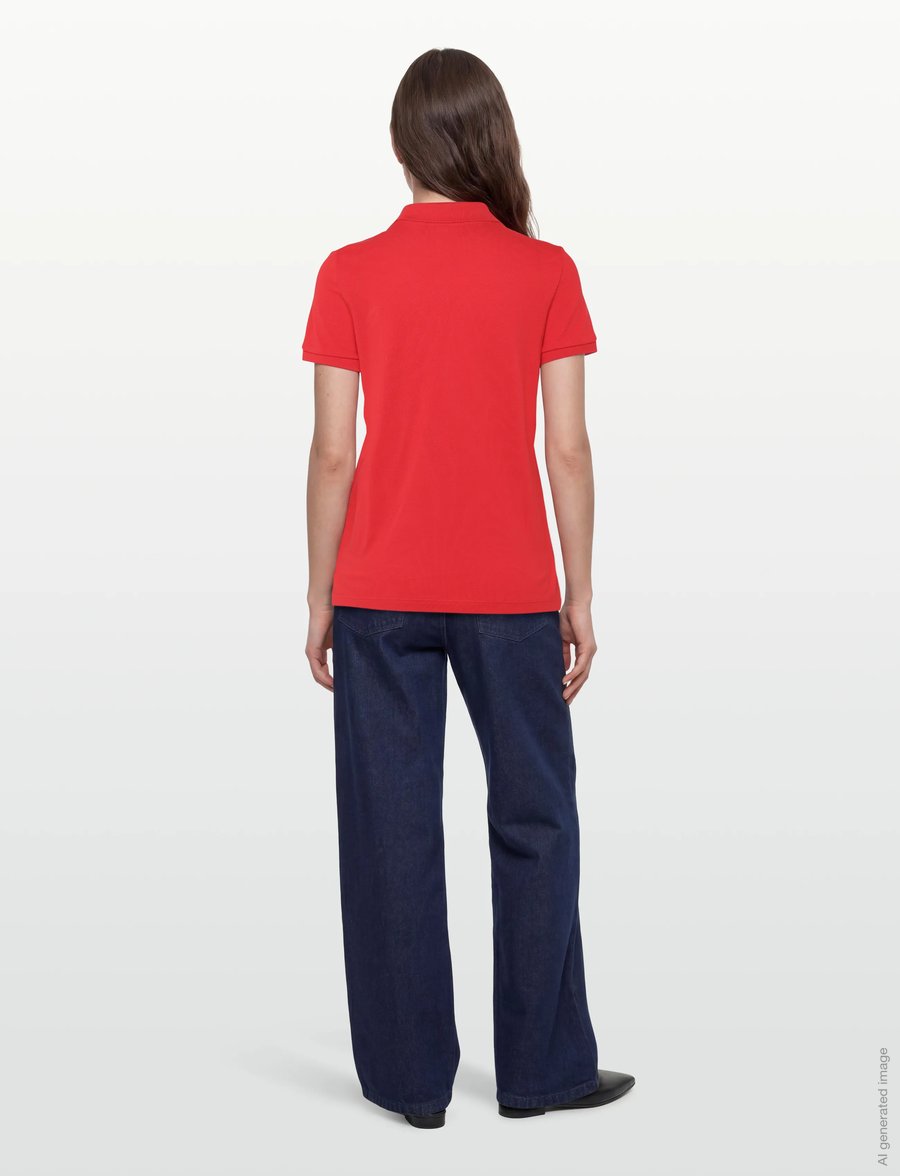 Lacoste - Regular Fit Supple Petit Piqué Polo - polosärgid - red - 4