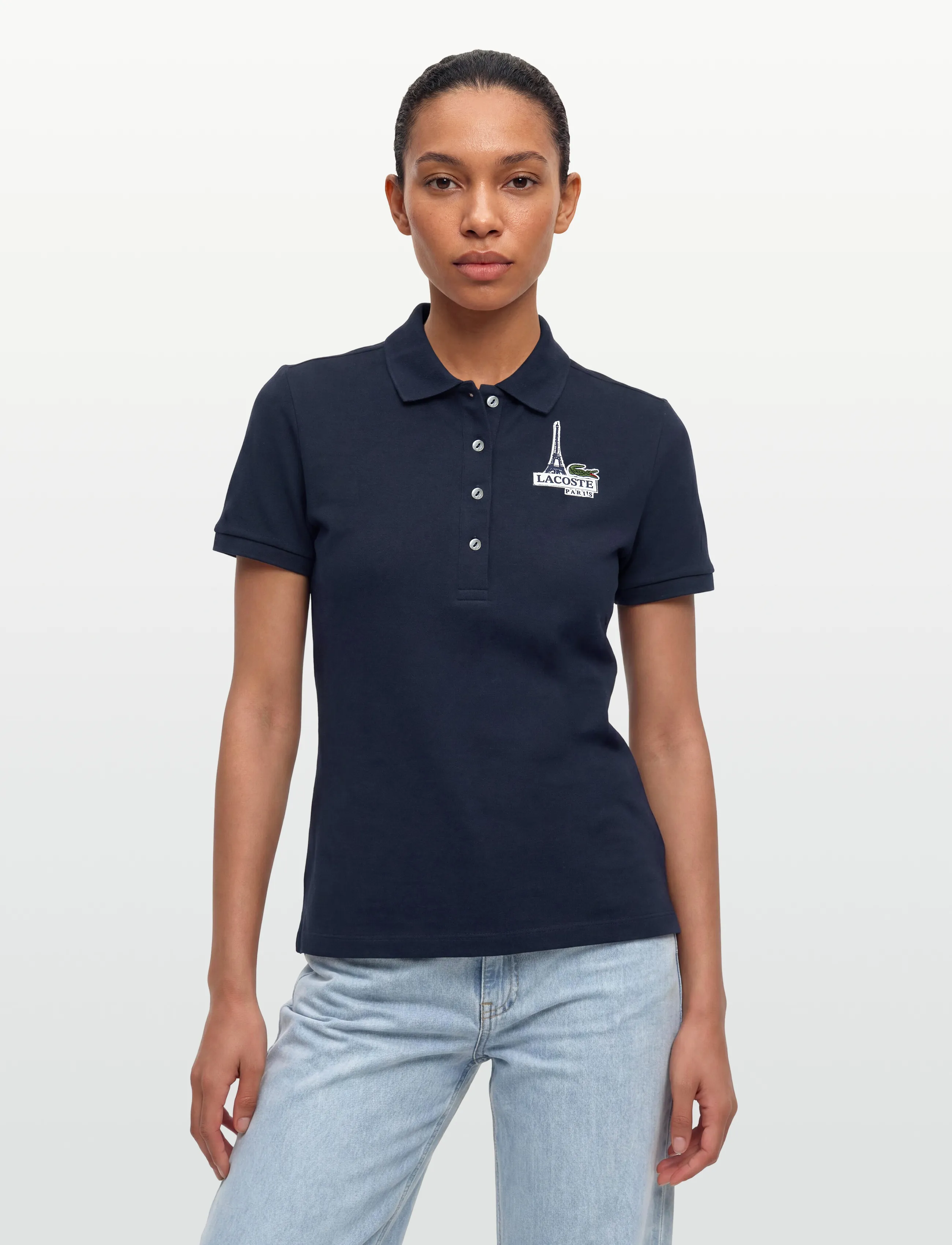 Lacoste - Men's  Polo Shirt - poloshirts - navy blue - 3