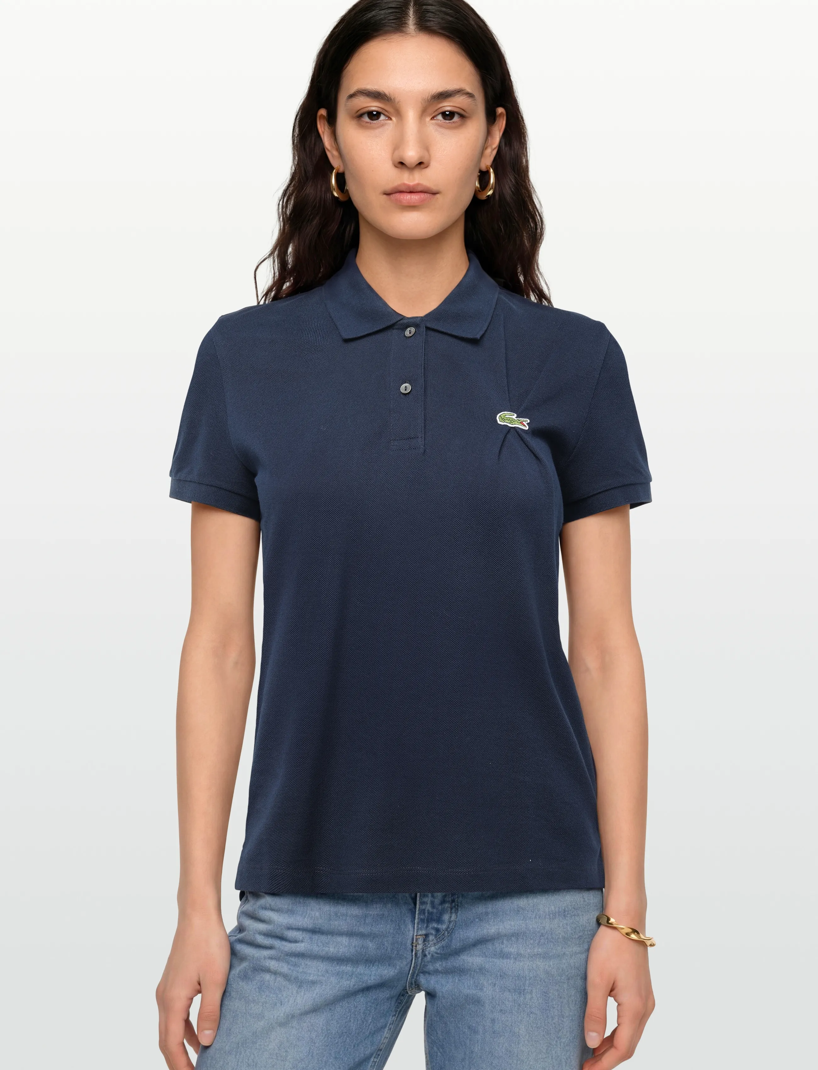 Lacoste - Regular Fit Petit Piqué Polo Shirt - pikéer - navy blue - 3