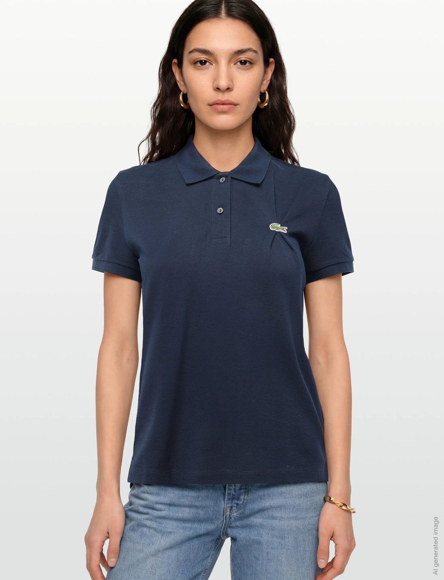 Lacoste - Regular Fit Petit Piqué Polo Shirt - pikéer - navy blue - 3