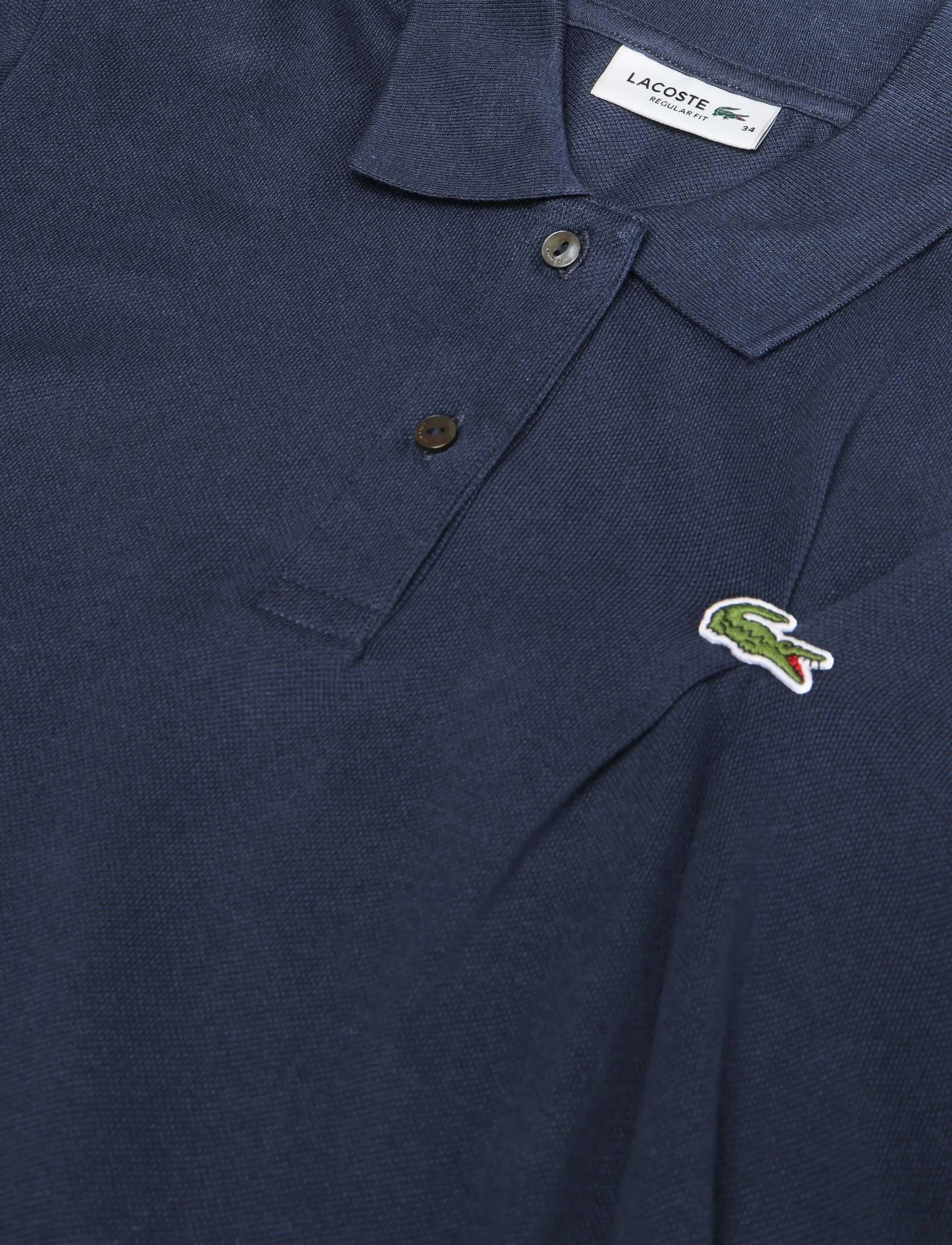 Lacoste - Regular Fit Petit Piqué Polo Shirt - navy blue - 2