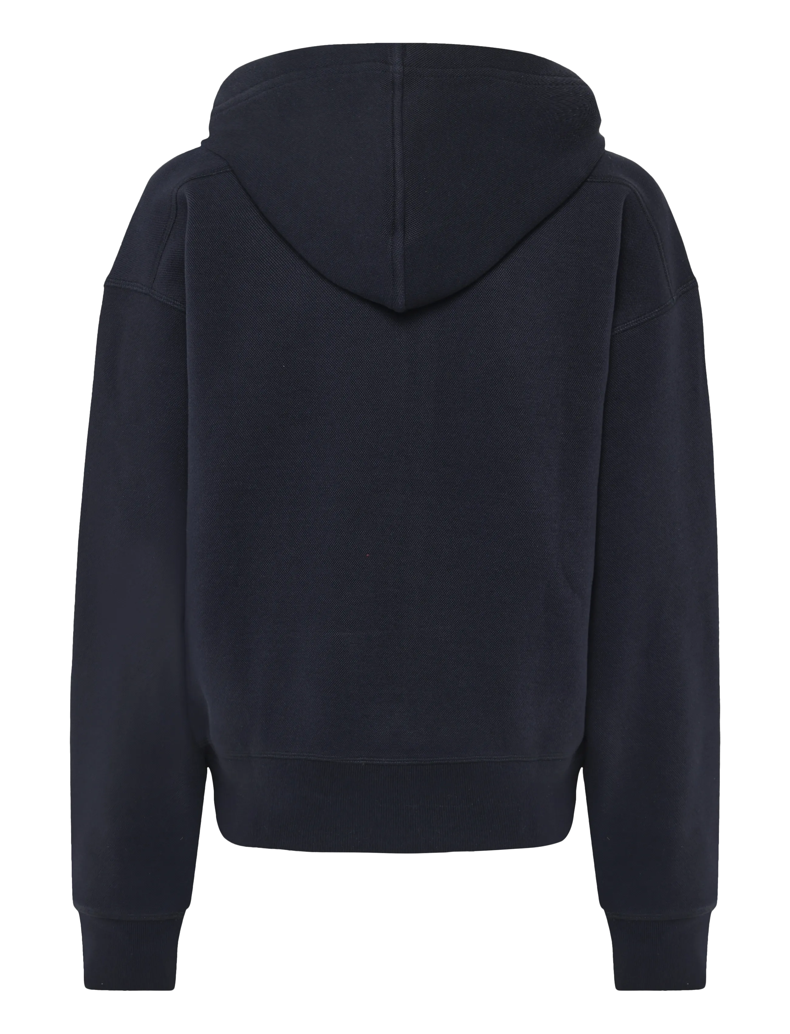 Lacoste - Zip-Up Piqué Hoodie - navy blue - 2
