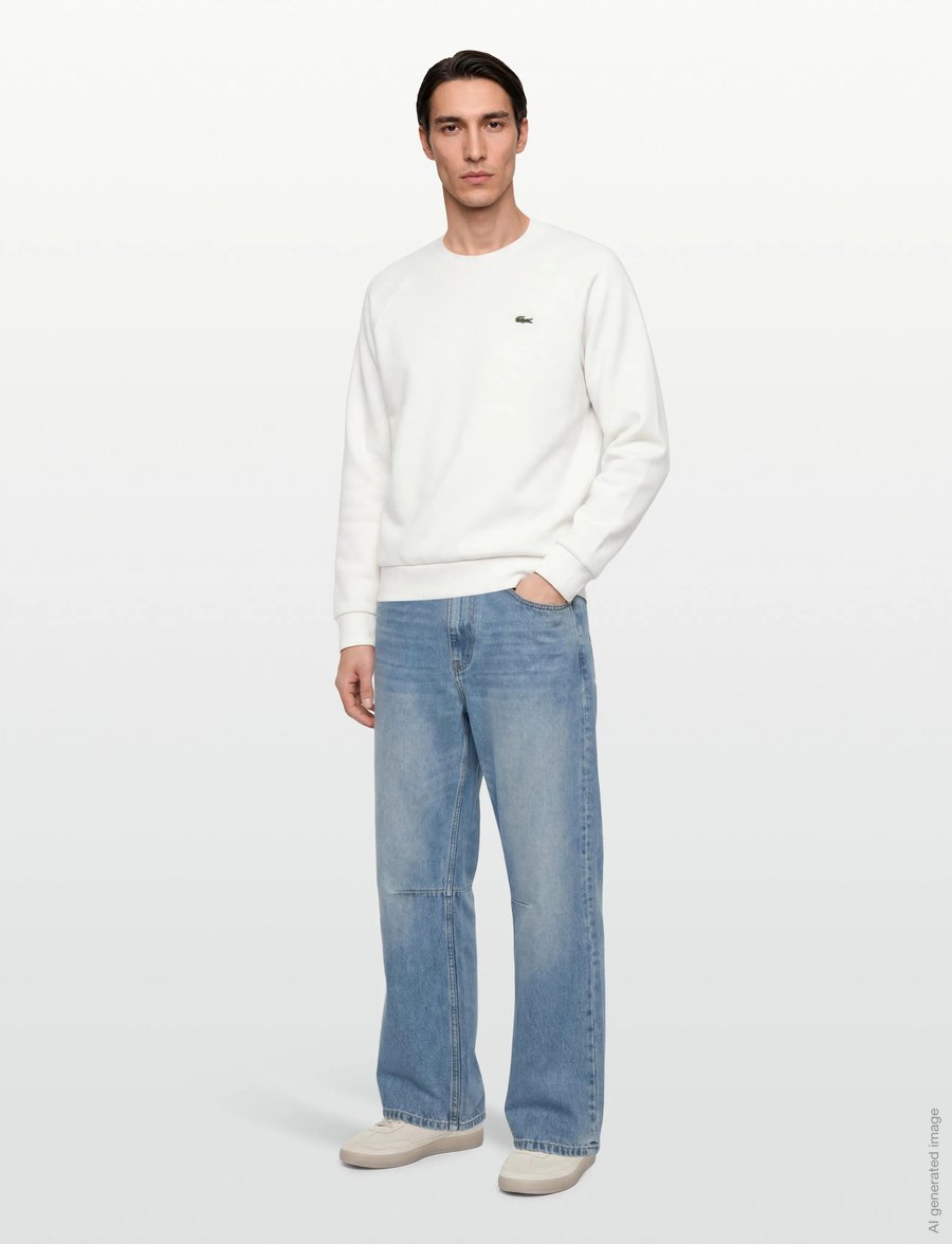 Lacoste - SWEATSHIRTS - hverdags stil - white - 0