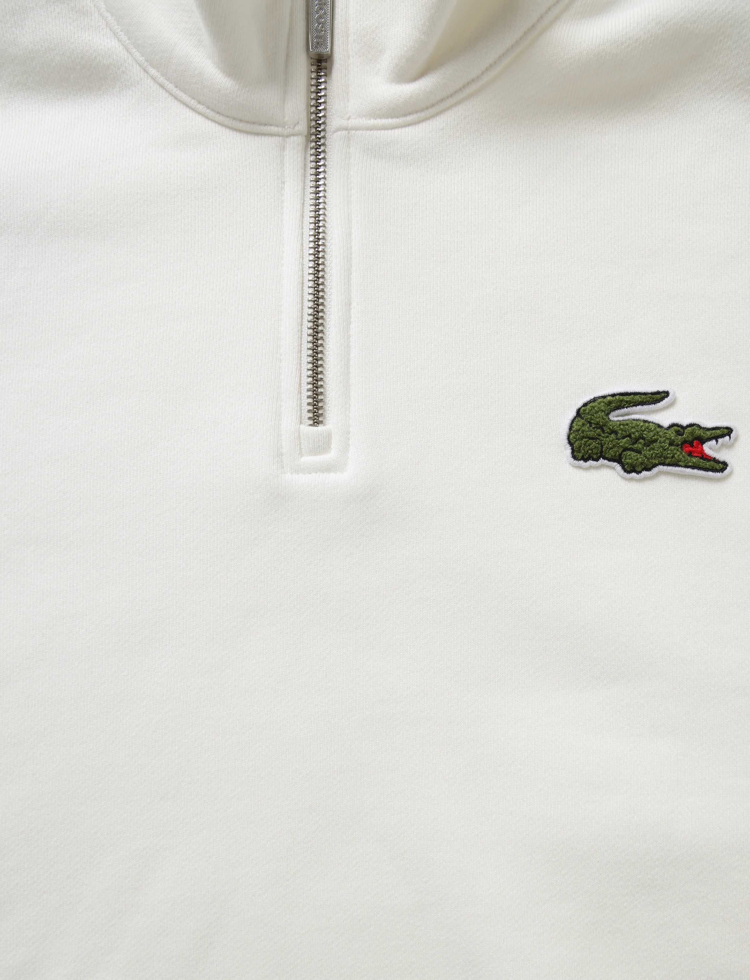 Lacoste - Half Zip Sweatshirt - white - 2