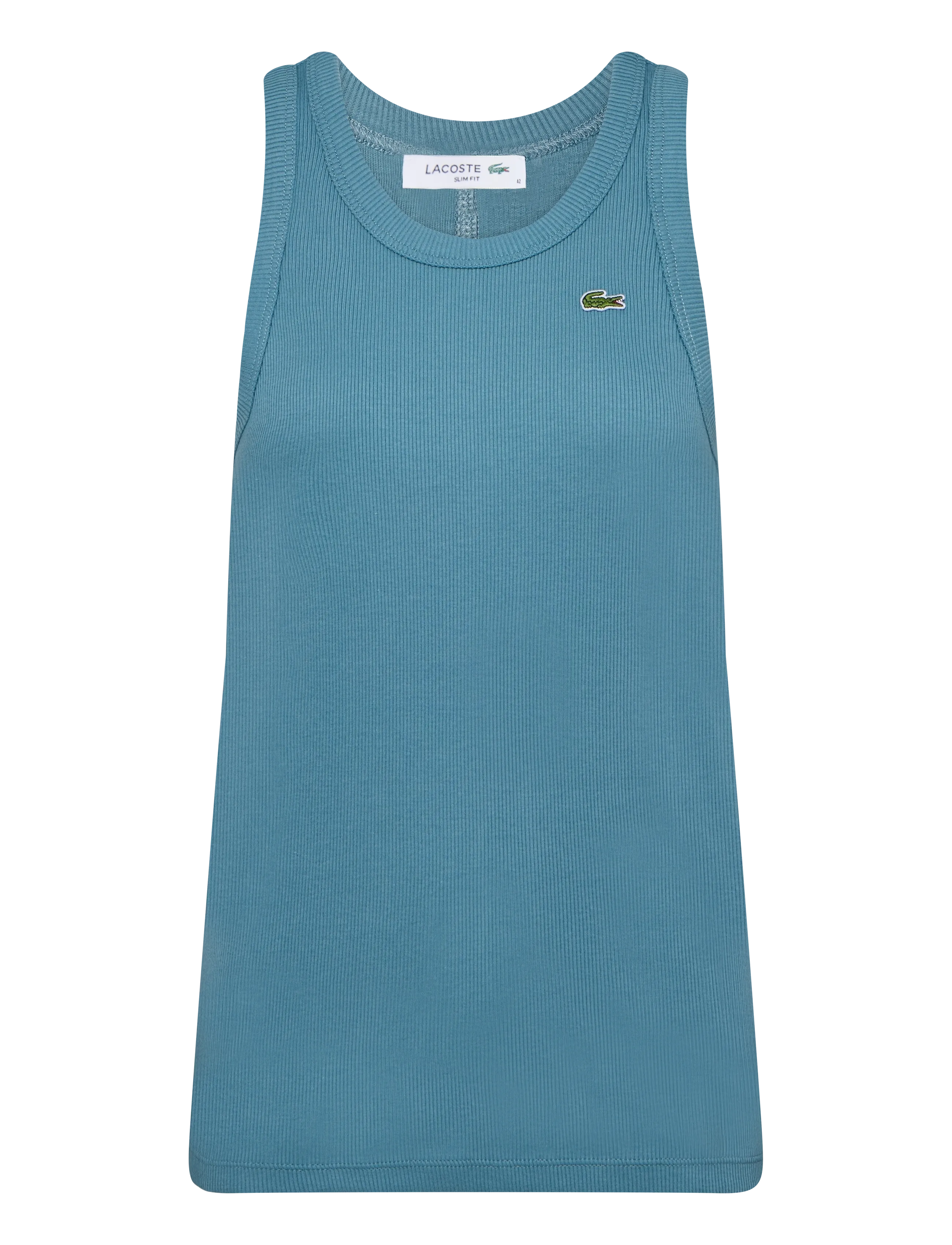 Lacoste Slim Fit Cotton Tank Top - T-särgid ja topid - BLUE / blue