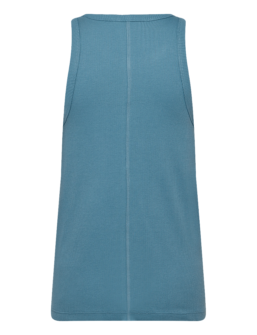 Lacoste - Slim Fit Cotton Tank Top - linnen - blue - 2