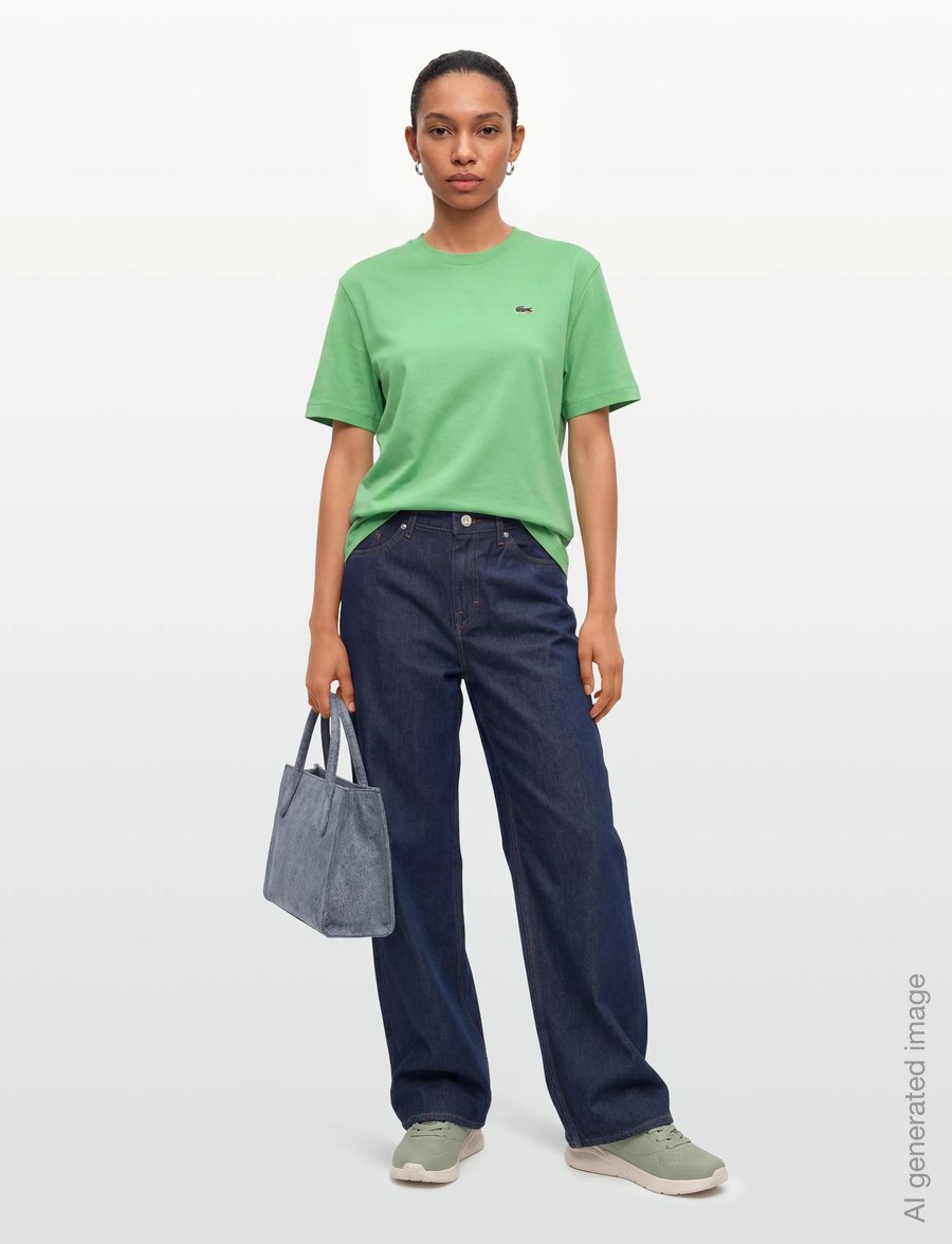 Lacoste - Relaxed Fit T-shirt - t-shirts - green - 0