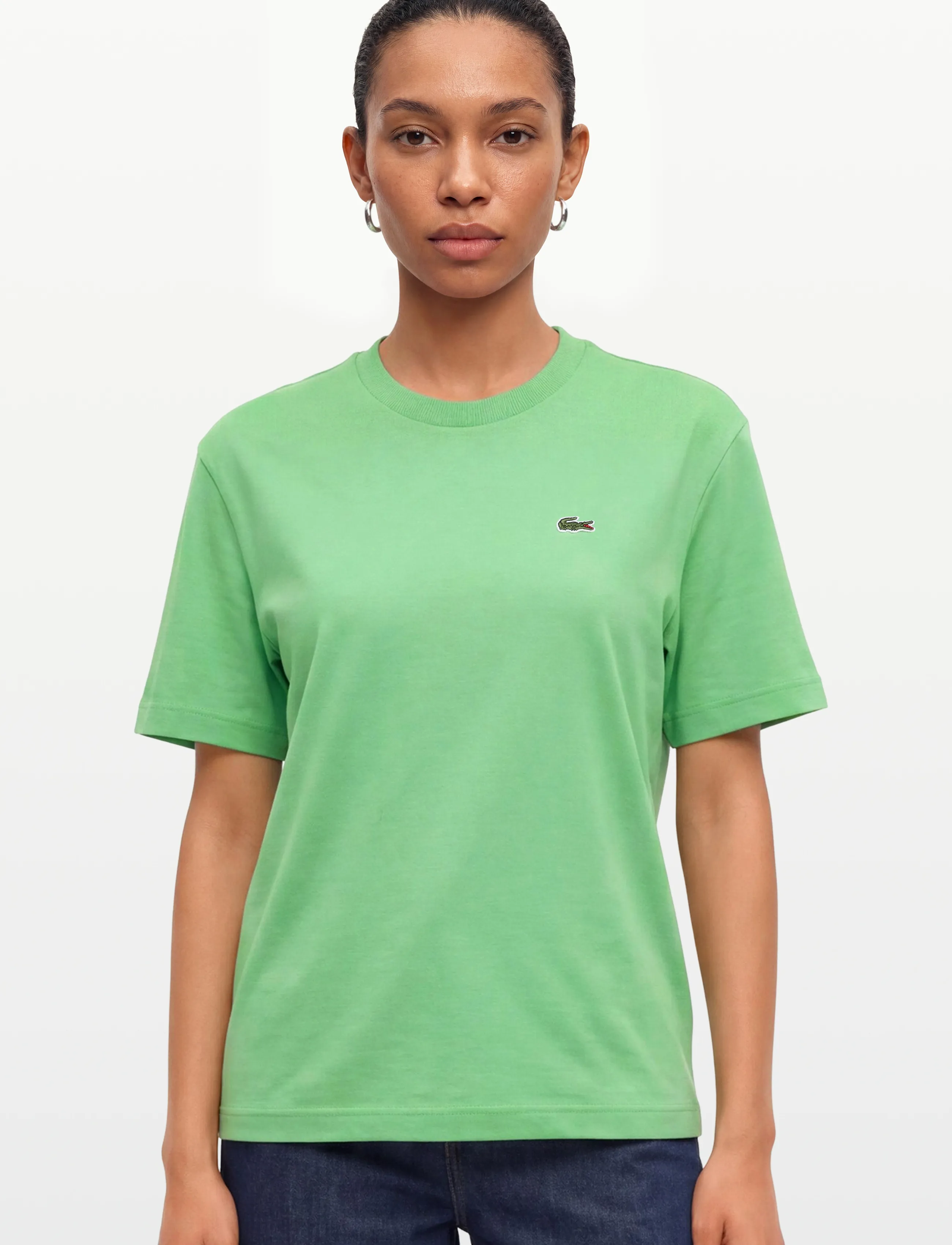 Lacoste - Relaxed Fit T-shirt - t-shirts - green - 3